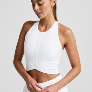 Impulse Ribbed High Neck Tank