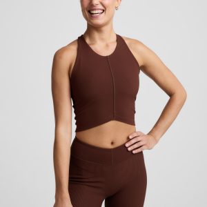 Impulse Ribbed High Neck Tank