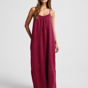 Sunkissed Cupro Maxi Dress