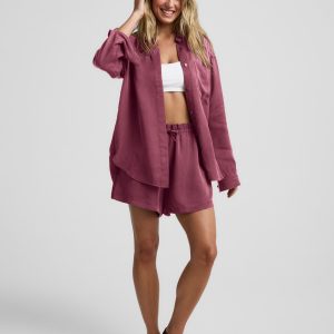 Sunkissed Cupro Button Down
