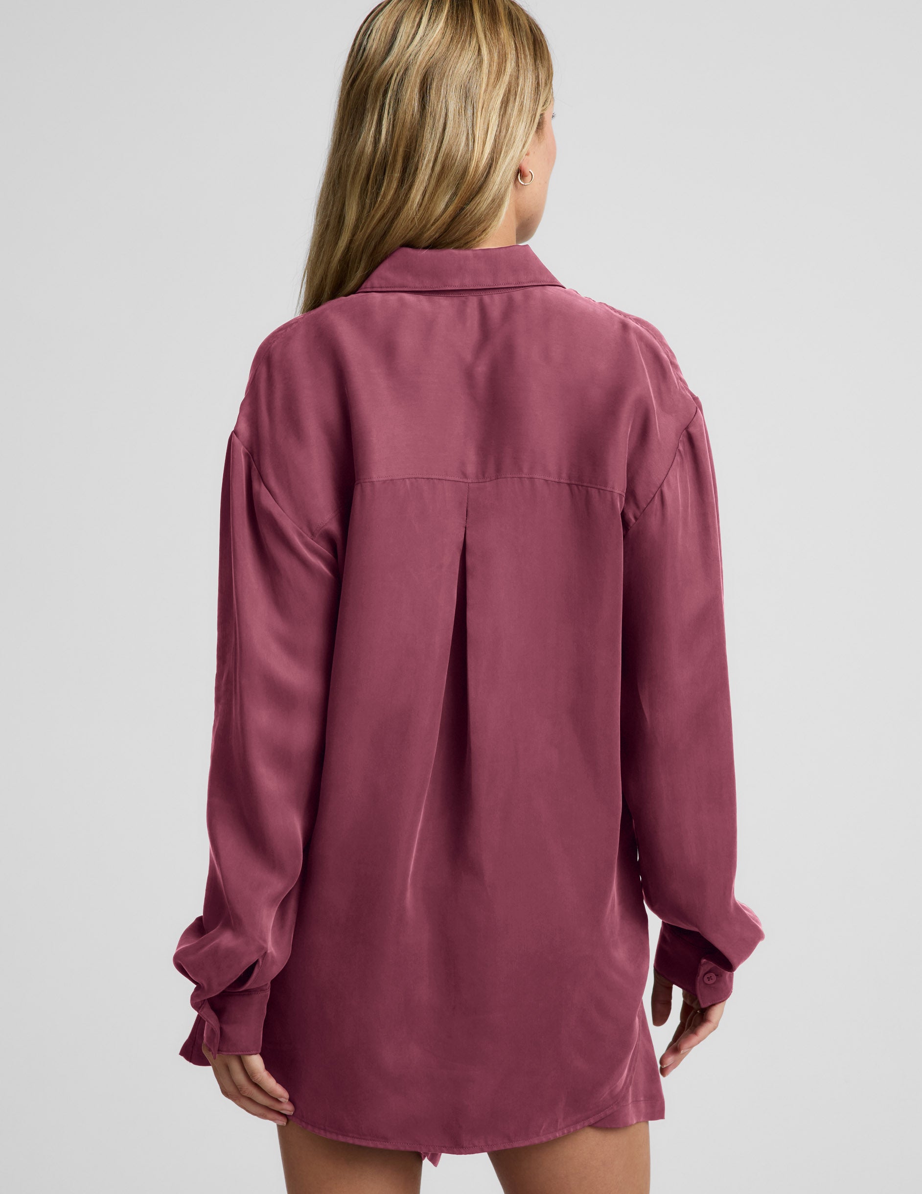 Sunkissed Cupro Button Down - Image 4