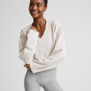 Fade Out Cropped Long Sleeve