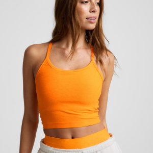 Spacedye??? Slim Racerback Cropped Tank