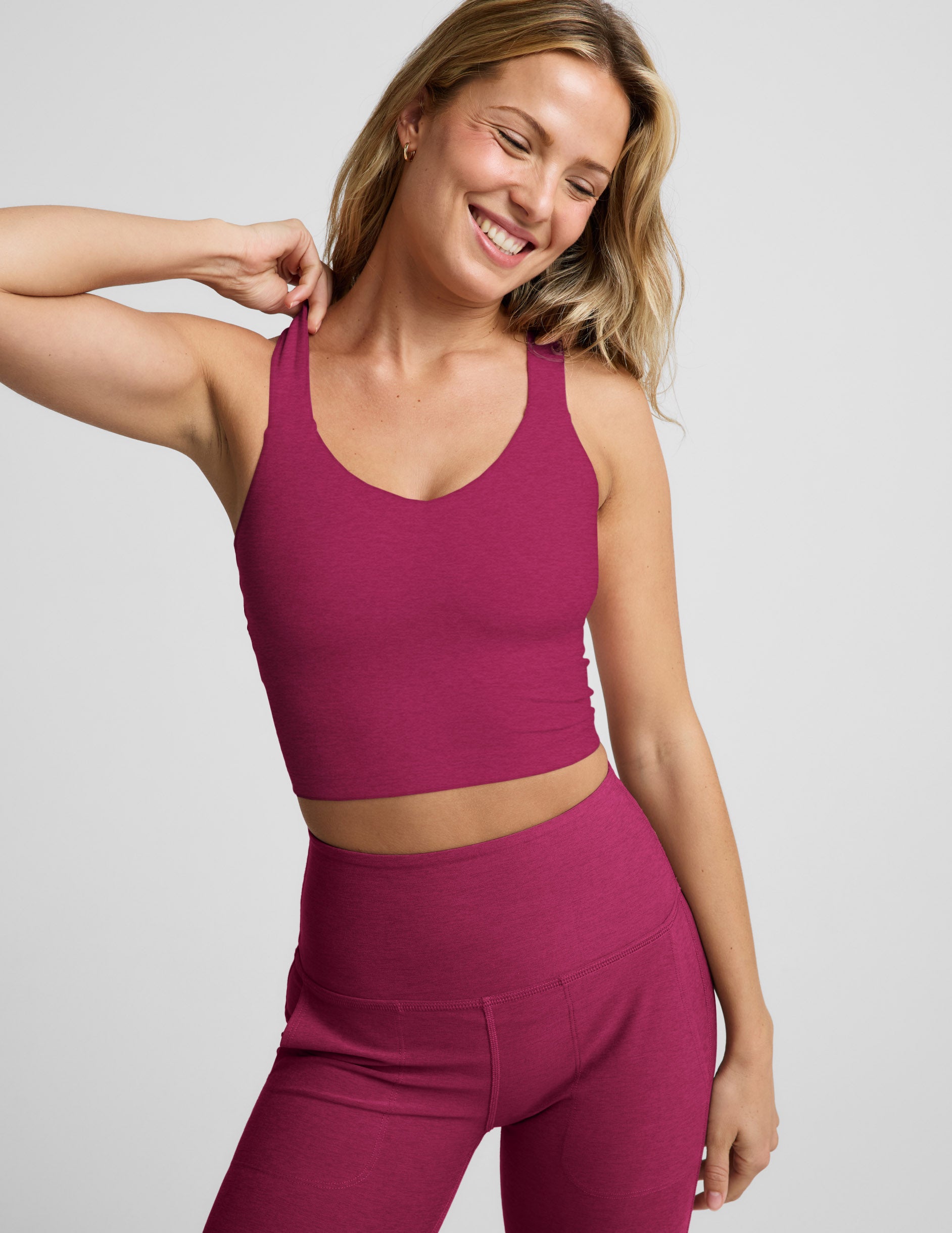 Spacedye??? Twist Through Cropped Tank - Image 3