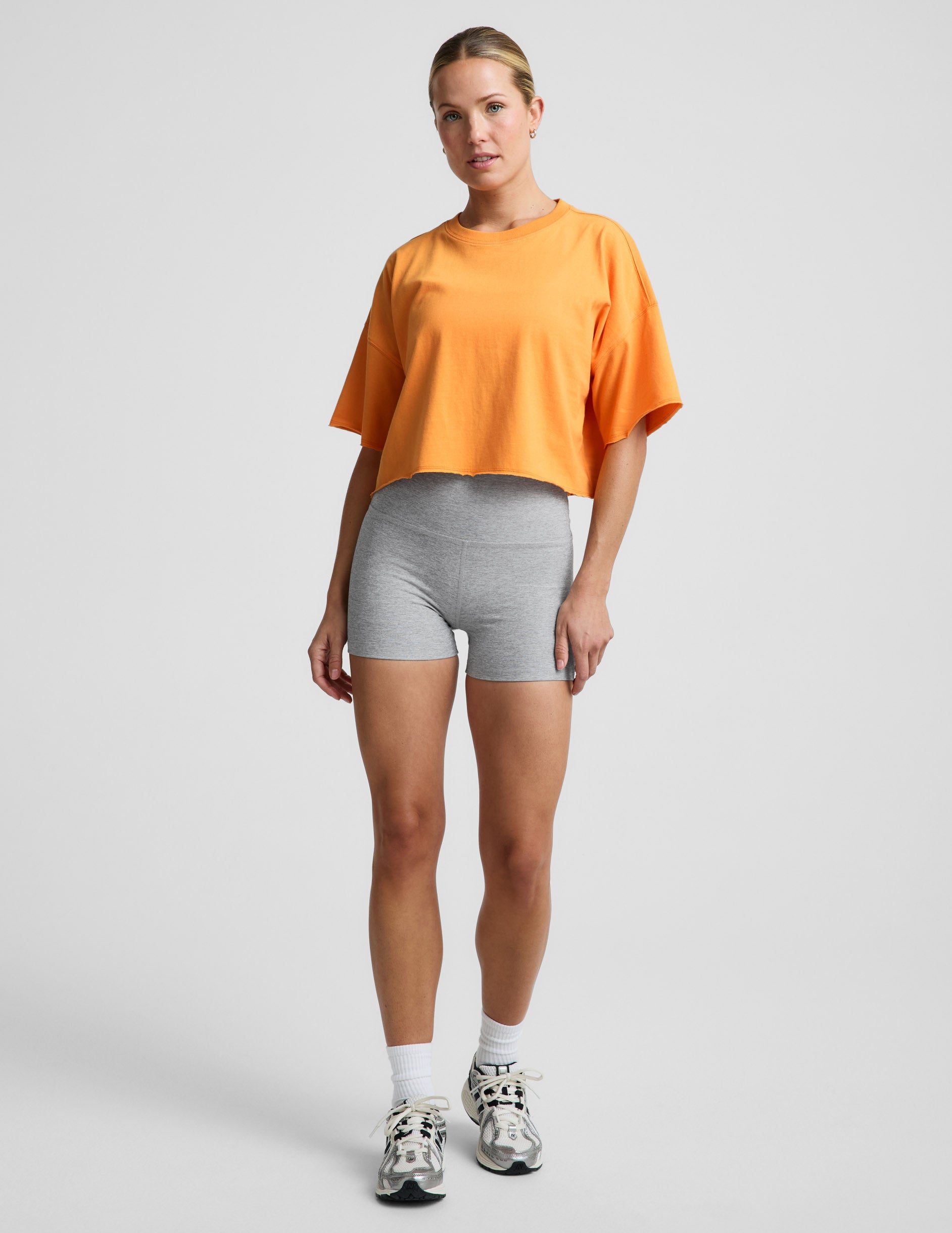SoftKnit Better Than Ever Cropped Cotton Tee - Image 2