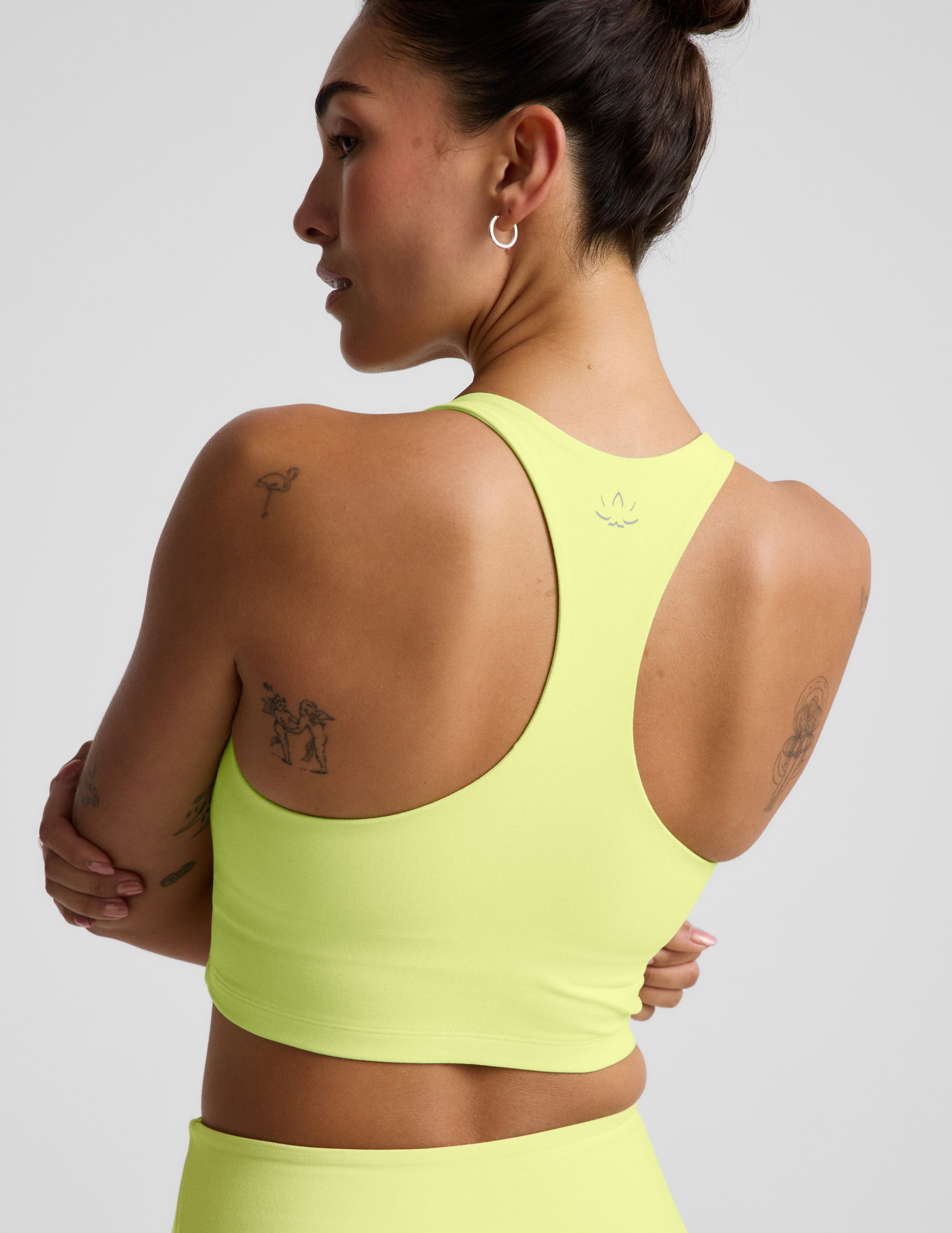 Spacedye??? Streamline Racerback Cropped Tank - Image 2