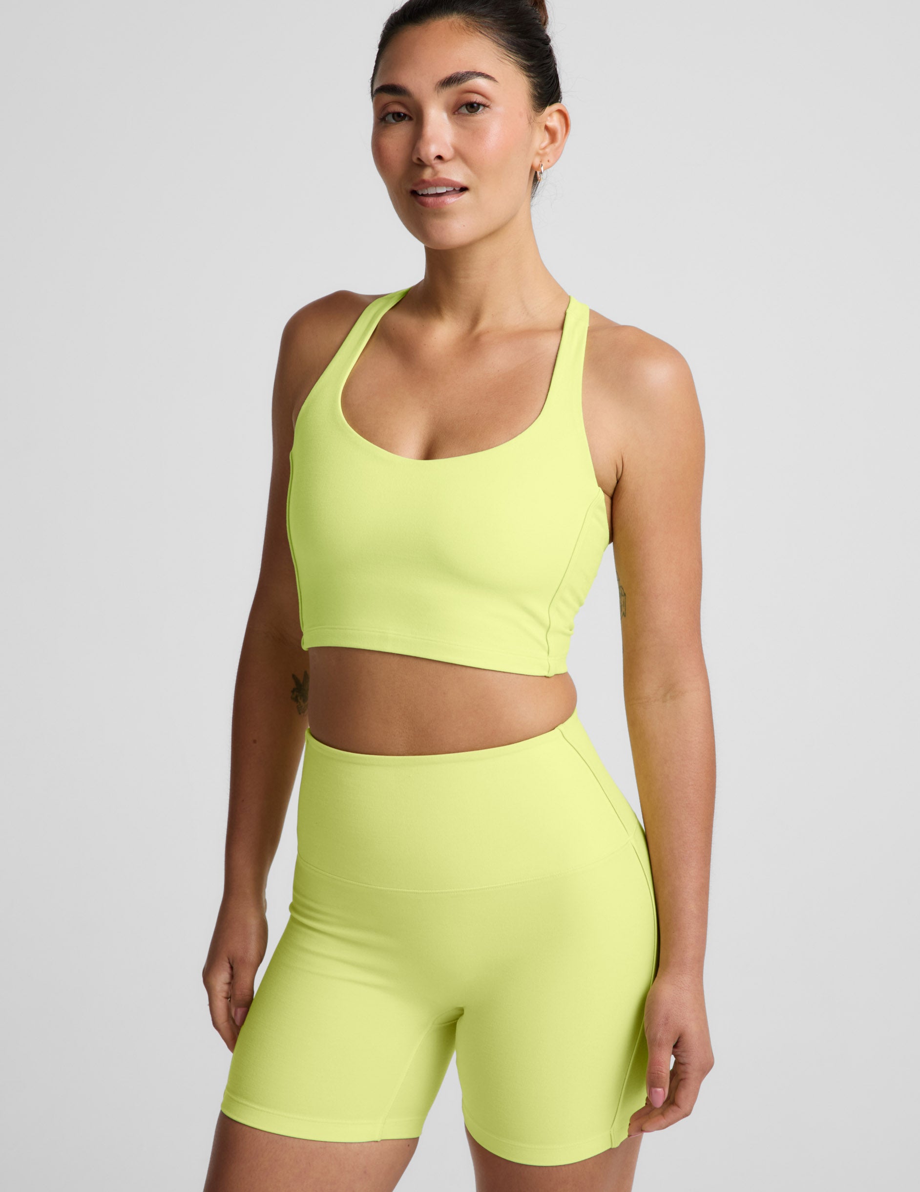 Spacedye??? Streamline Racerback Cropped Tank