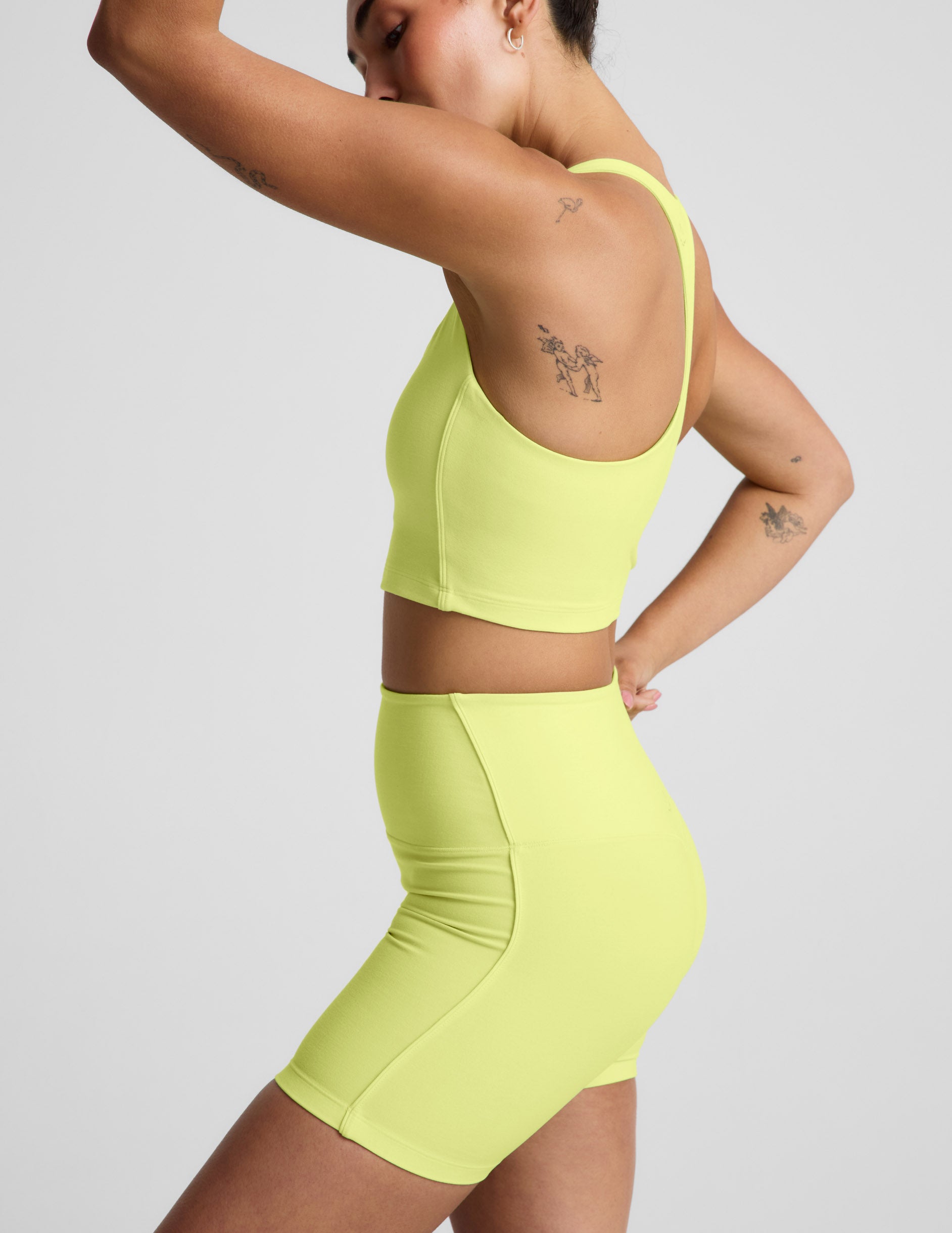 Spacedye??? Streamline Racerback Cropped Tank - Image 4