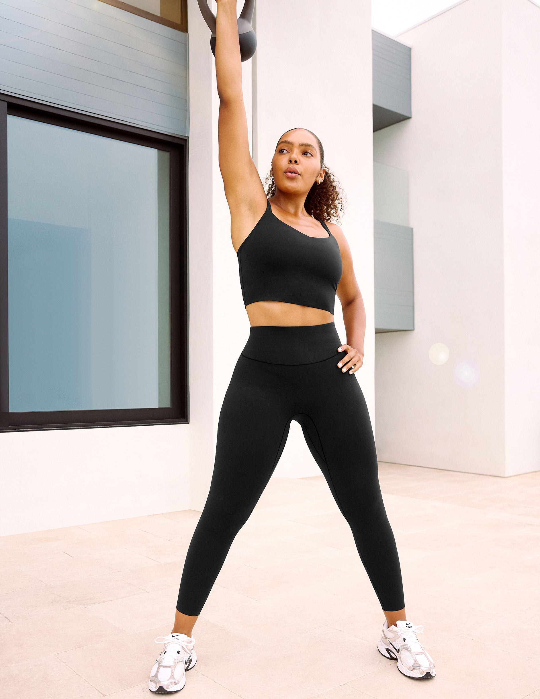 glowzone? High Waisted Midi Legging