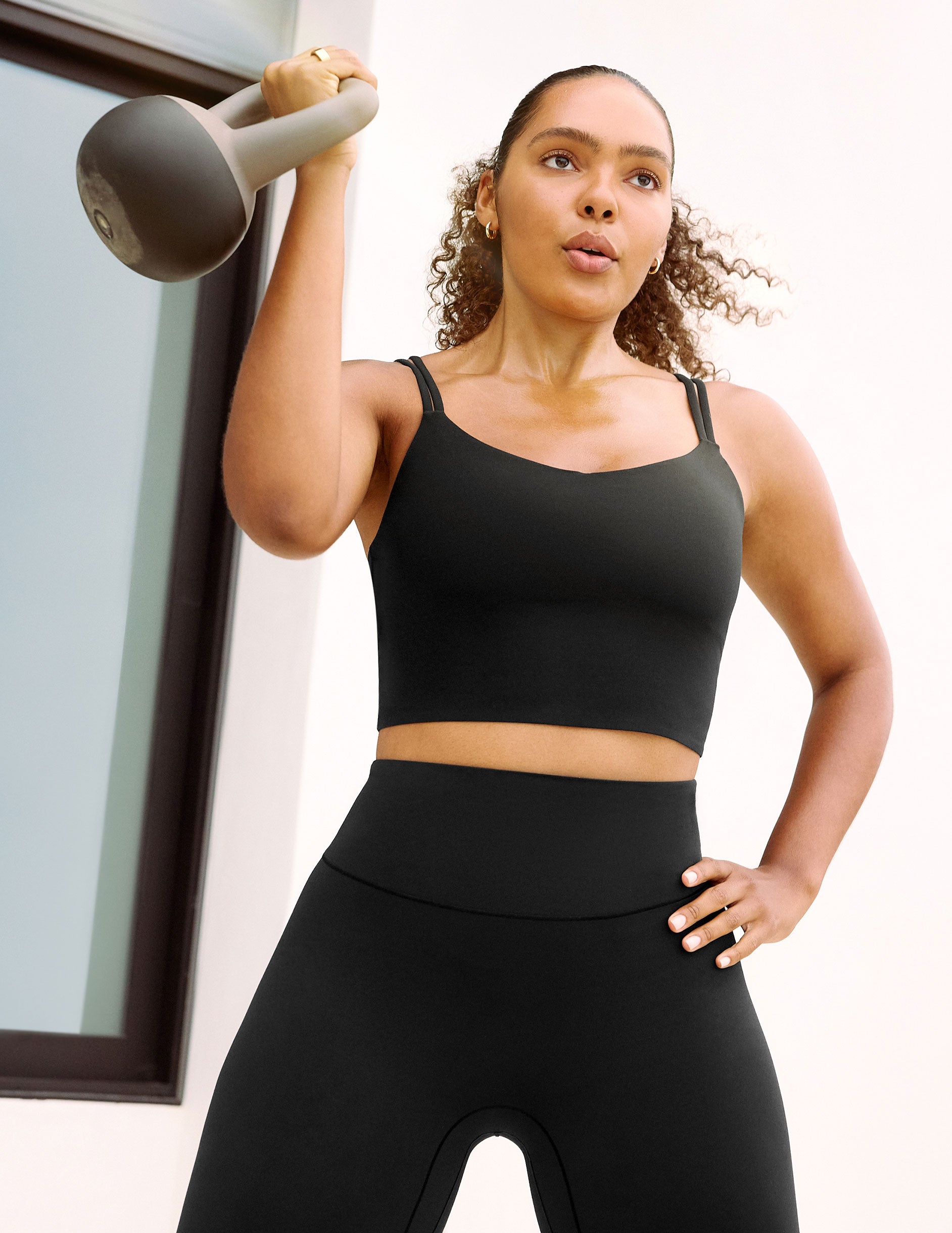 glowzone? Strappy Cropped Tank