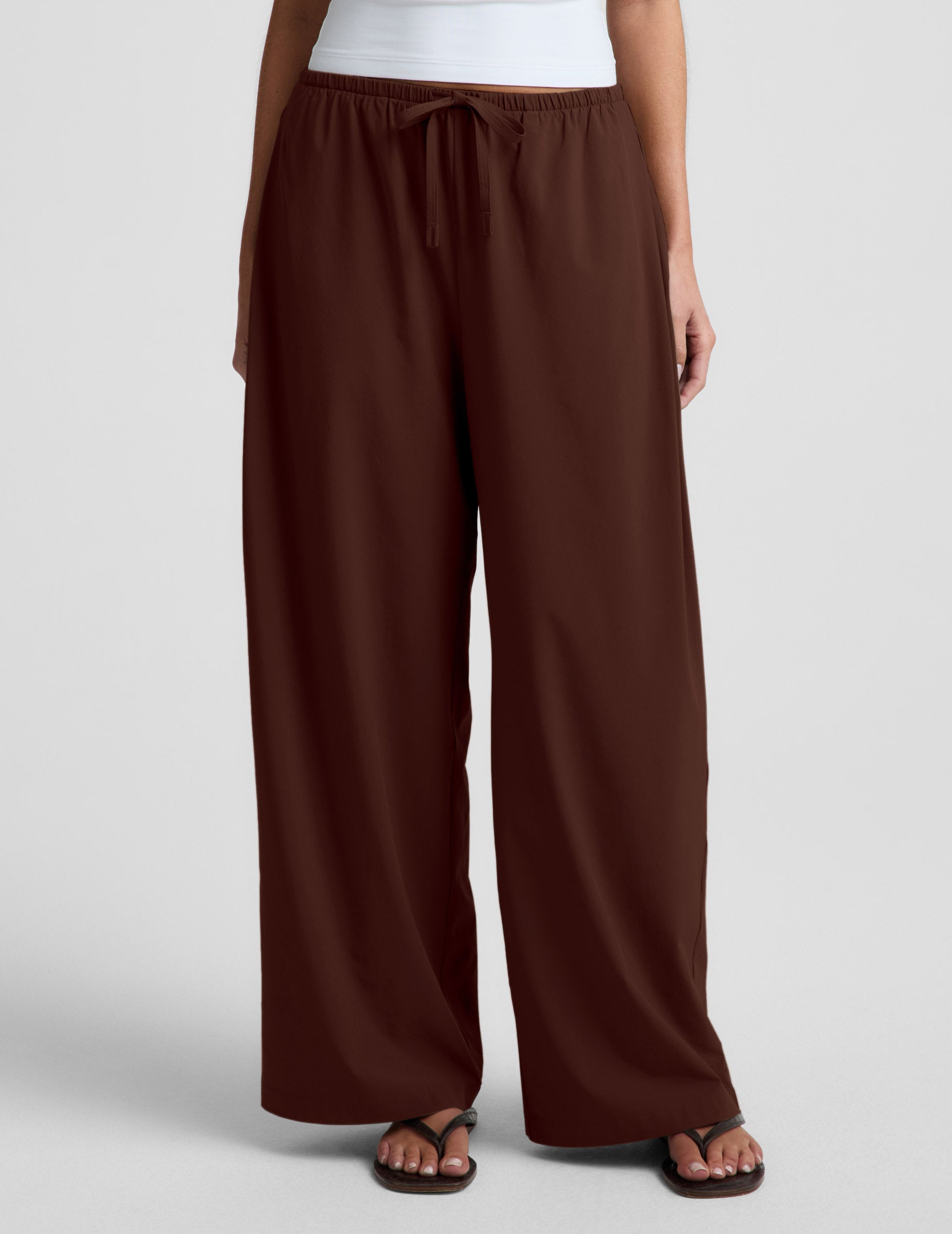 Solstice Drawstring Wide Leg Pant 29 - Image 3