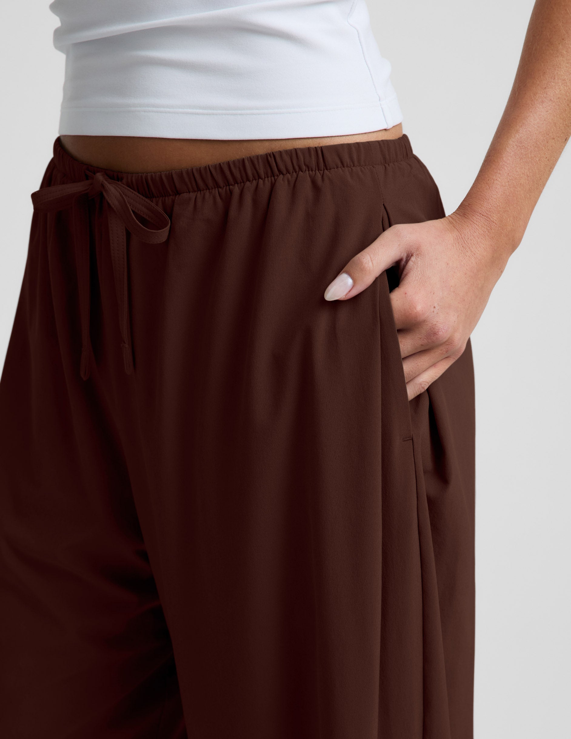 Solstice Drawstring Wide Leg Pant 29 - Image 4