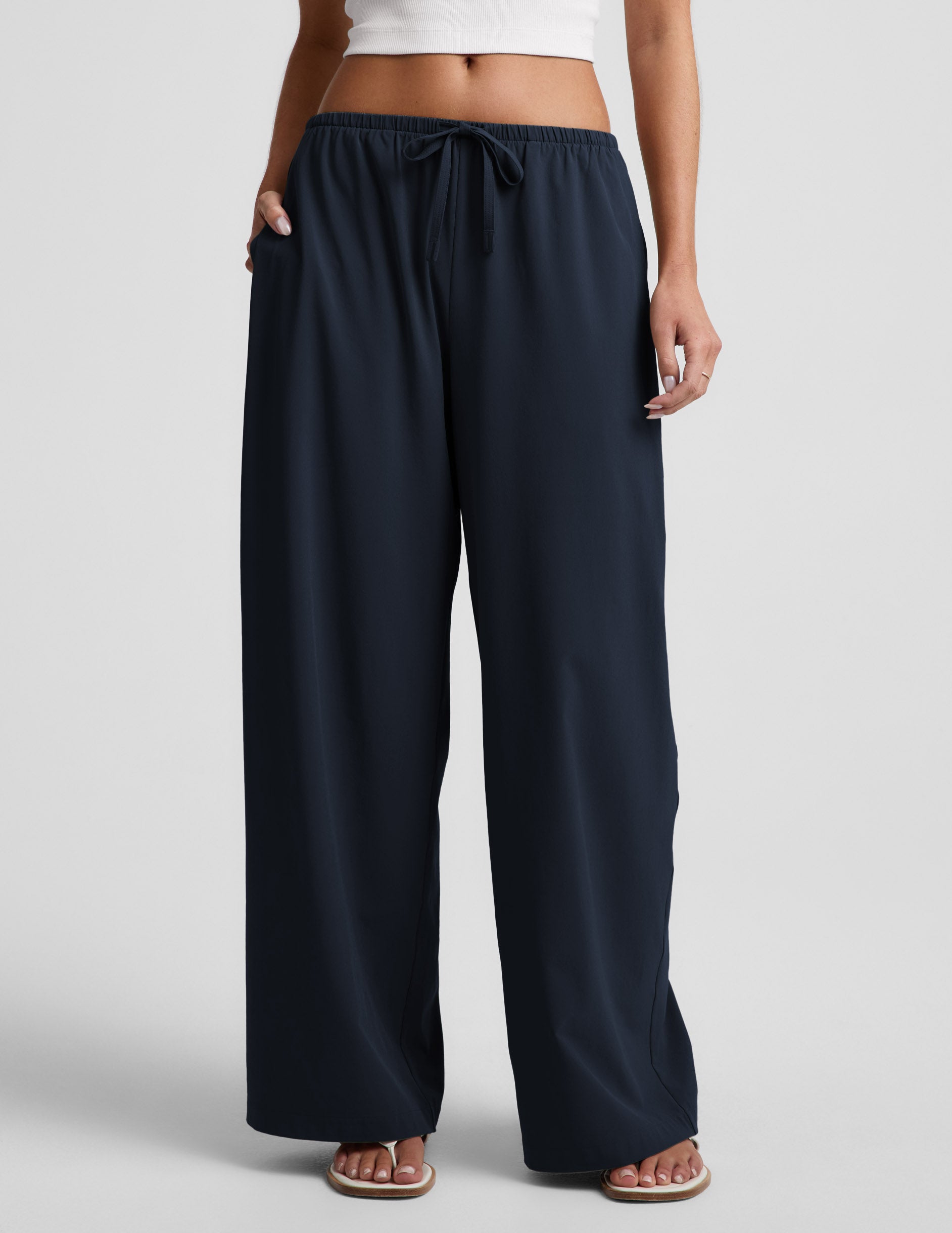 Solstice Drawstring Wide Leg Pant 29 - Image 3