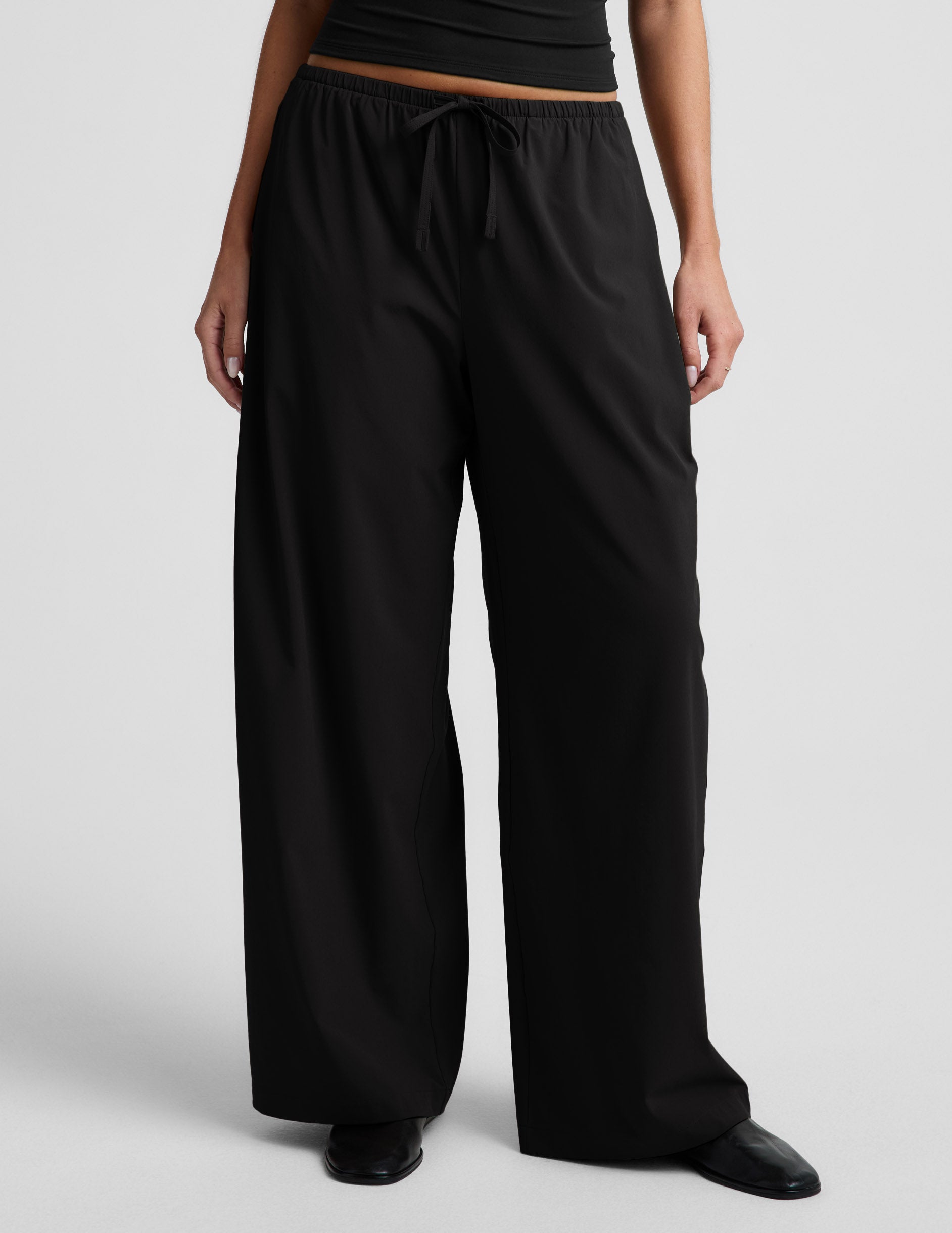 Solstice Drawstring Wide Leg Pant 31 - Image 2