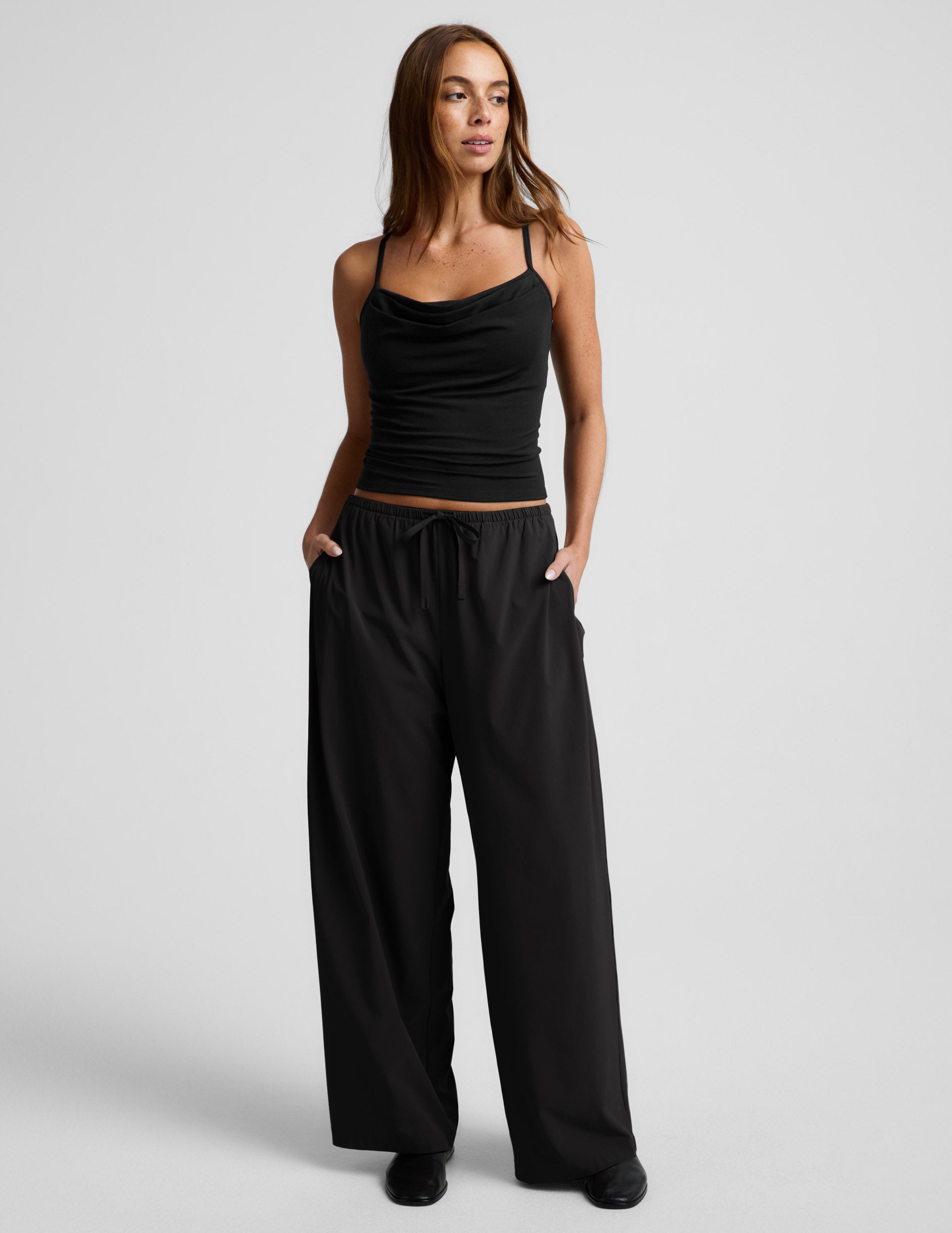 Solstice Drawstring Wide Leg Pant 31
