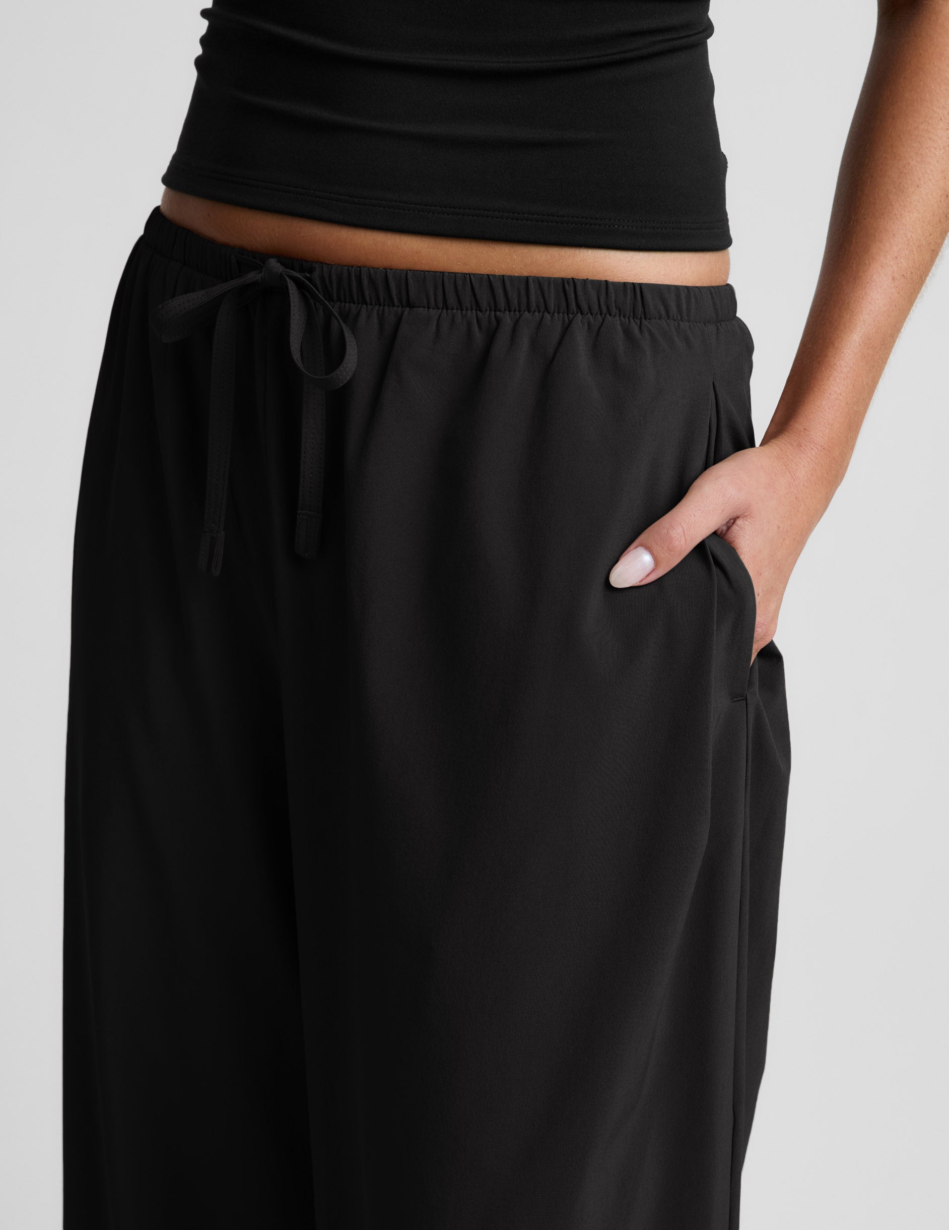 Solstice Drawstring Wide Leg Pant 31 - Image 3