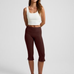 Spacedye? Mid-Rise Slit Pedal Pusher Legging