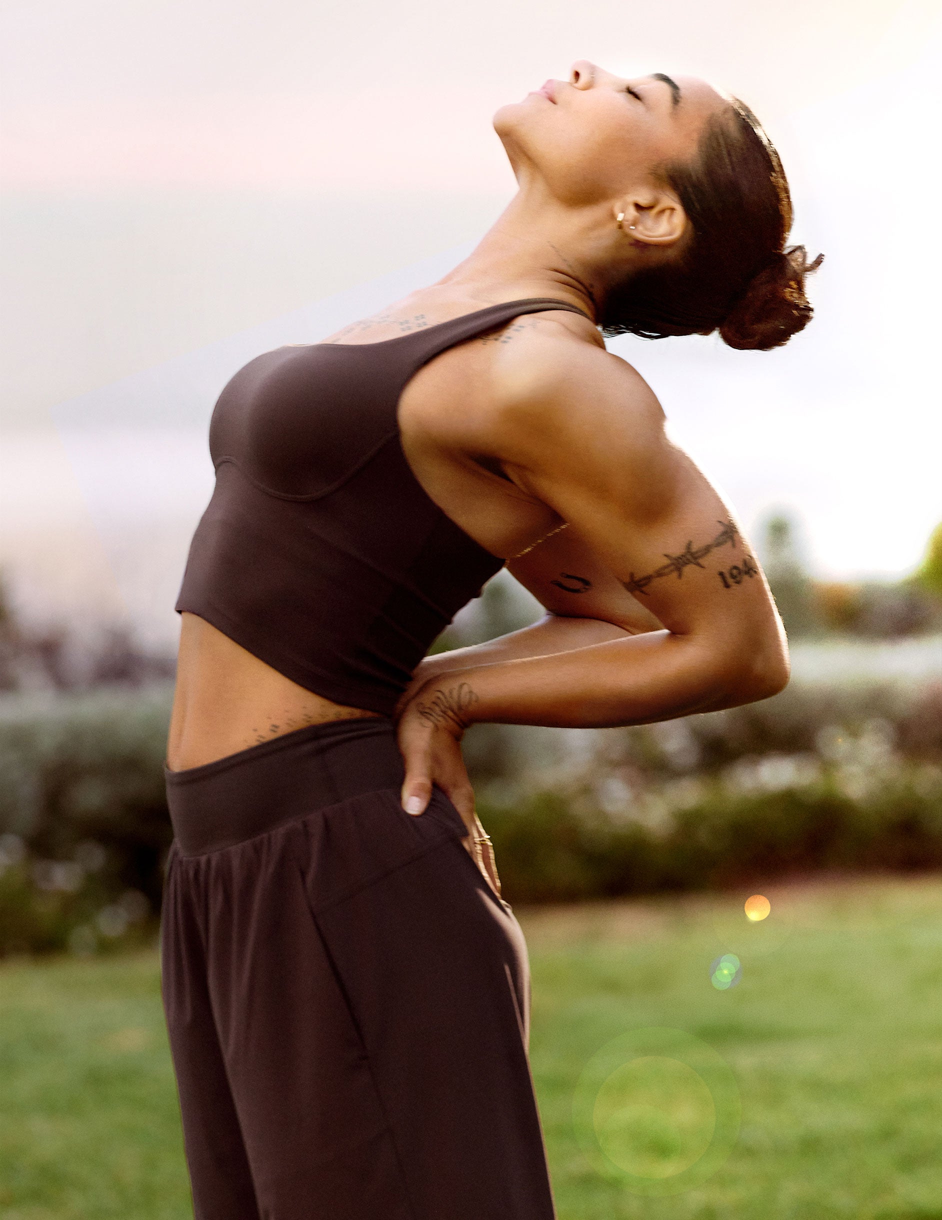glowzone? Medium Impact Cropped Tank