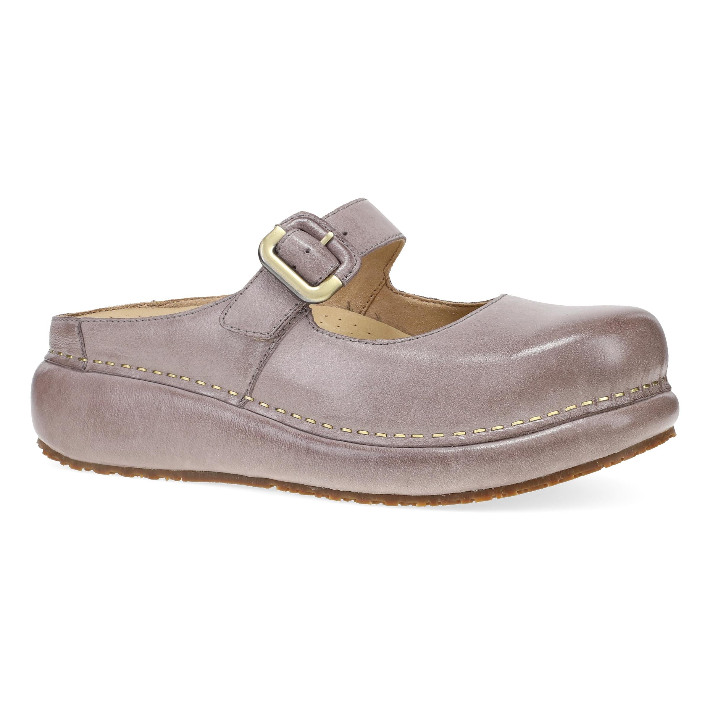 Kimberly Dusty Lilac Leather