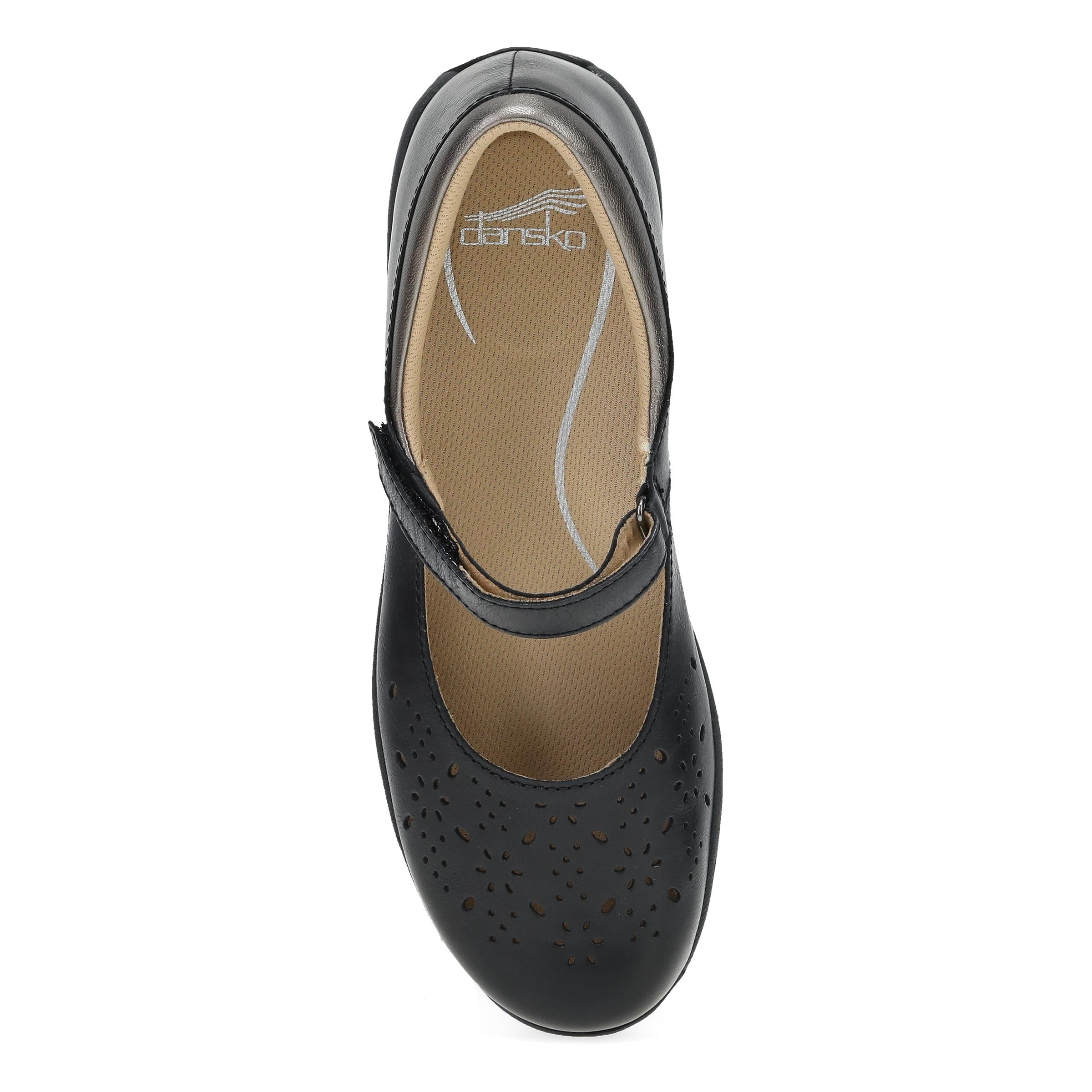 Stacy Wide Black Waxy Burnished - Image 7