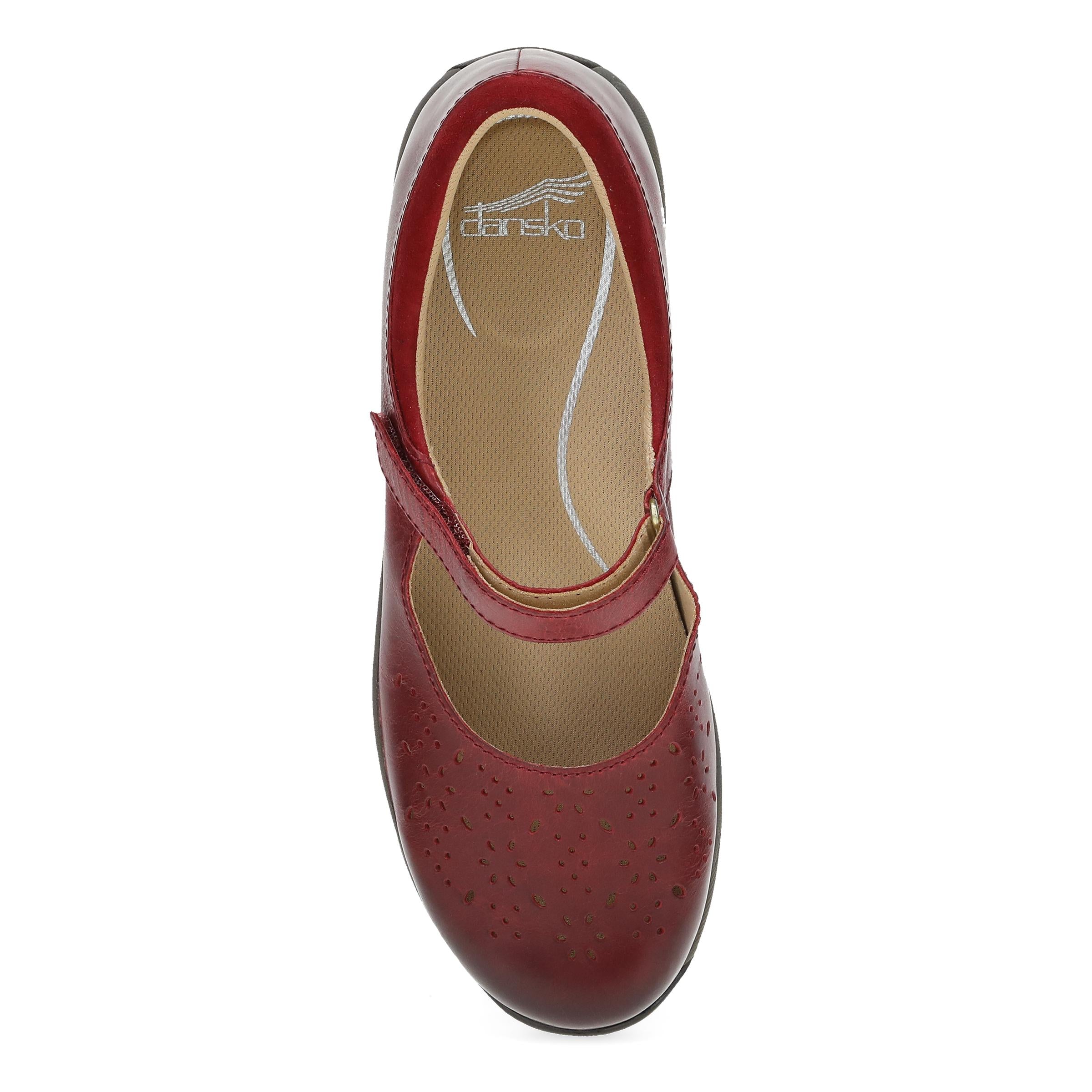 Stacy Wide Red Waxy Burnished - Image 8