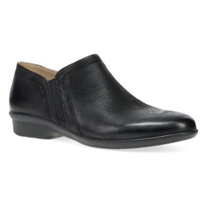 Cheryl Black Burnished Nubuck