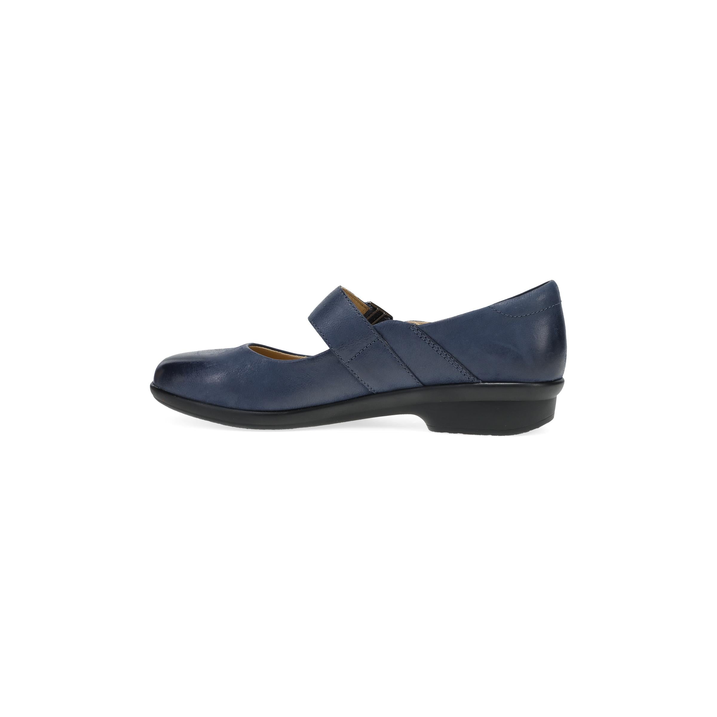 Collette Navy Burnished Nubuck - Image 3