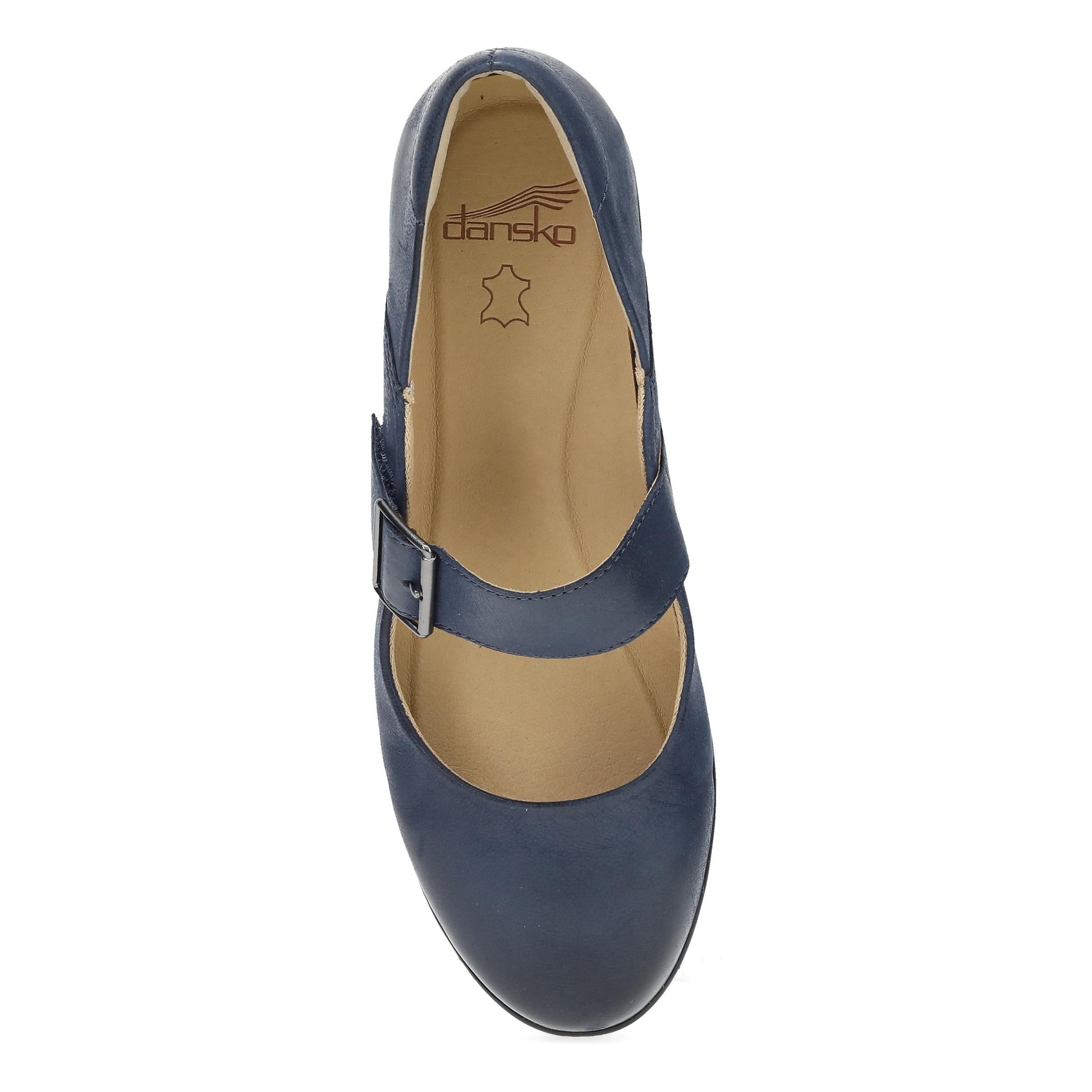Collette Navy Burnished Nubuck - Image 7