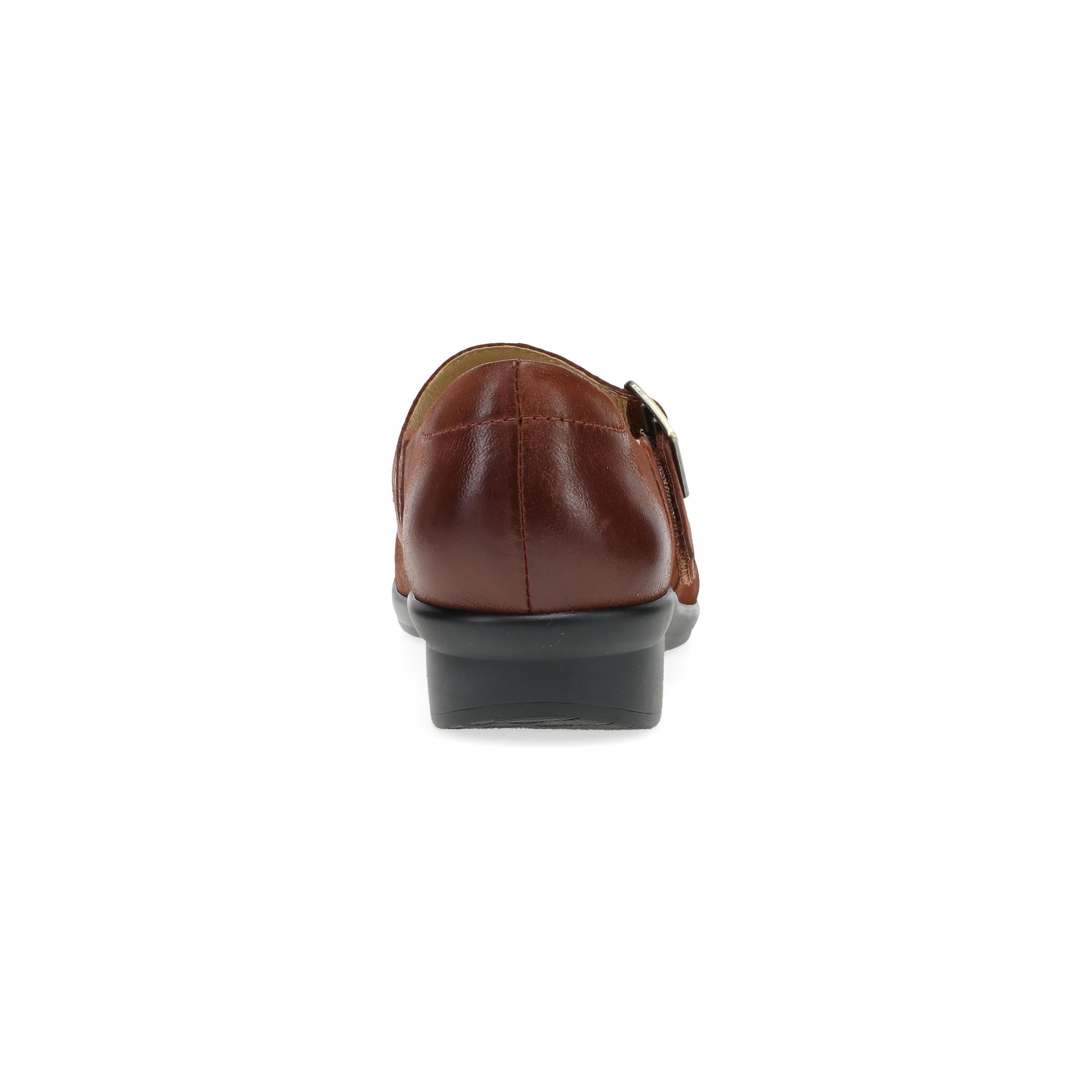 Collette Wide Russet Burnished Nubuck - Image 4