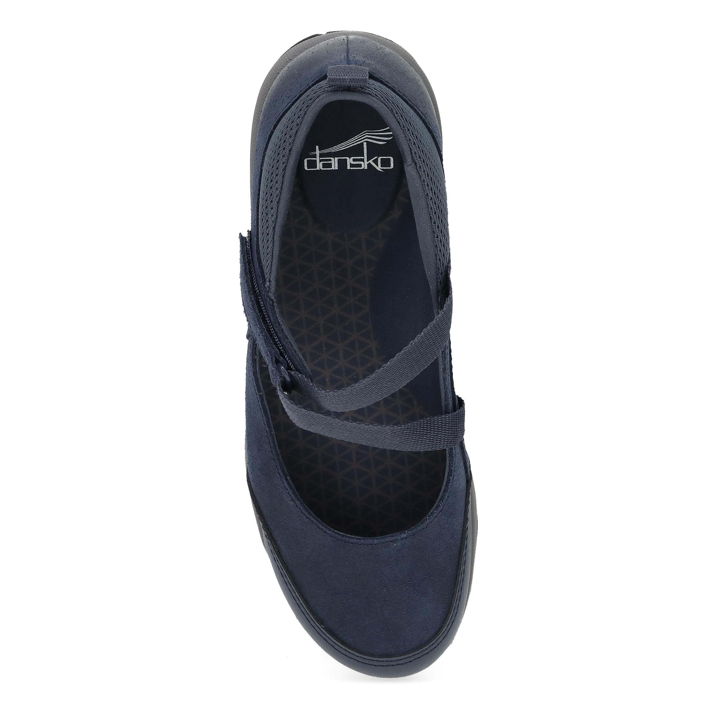 Primrose Navy Burnished Suede - Image 5