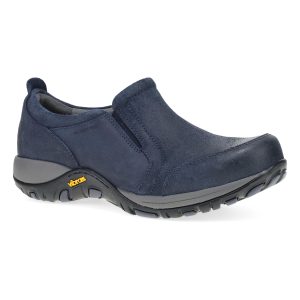 Pippy Navy Waterproof Suede