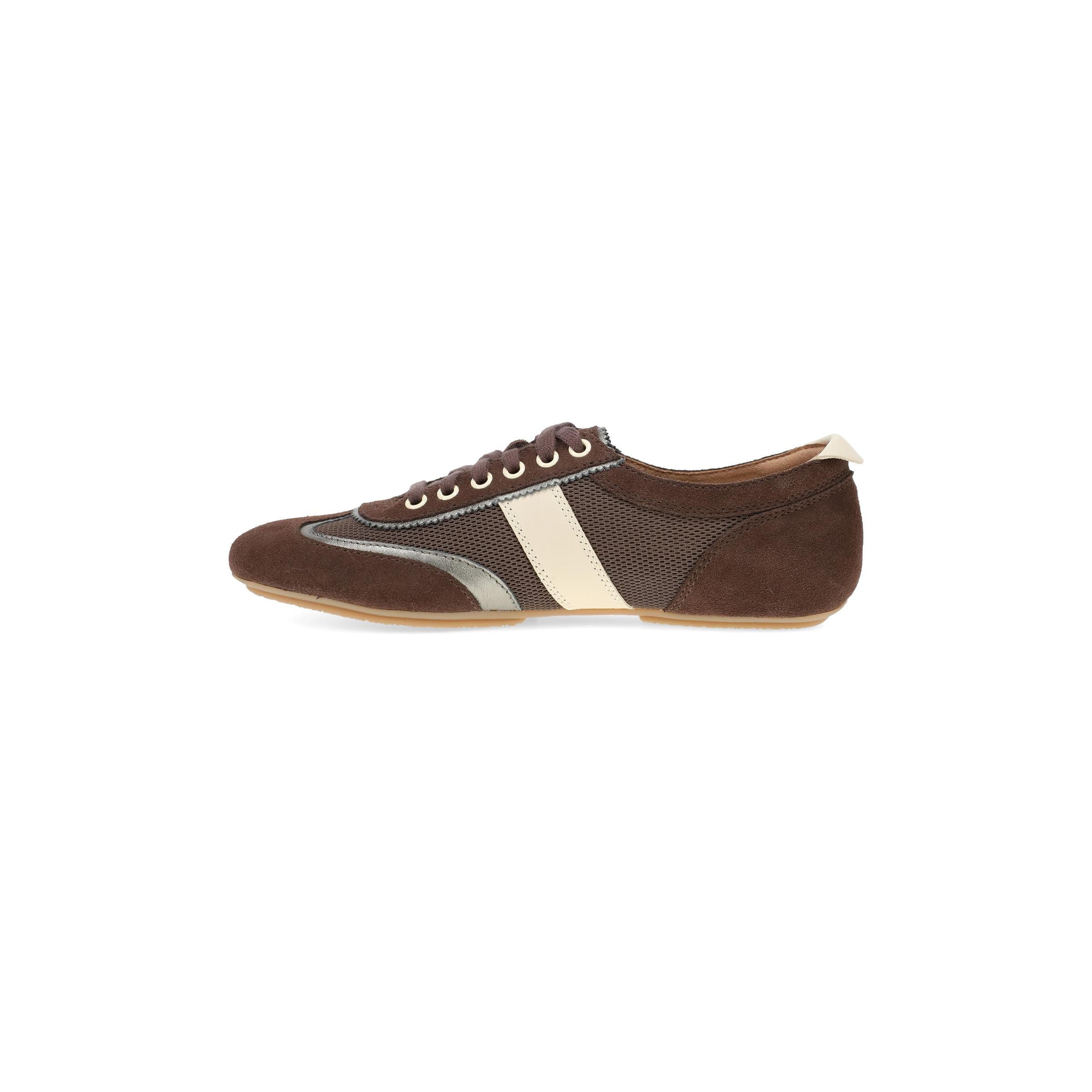 Milana Chocolate/Pewter Suede - Image 3