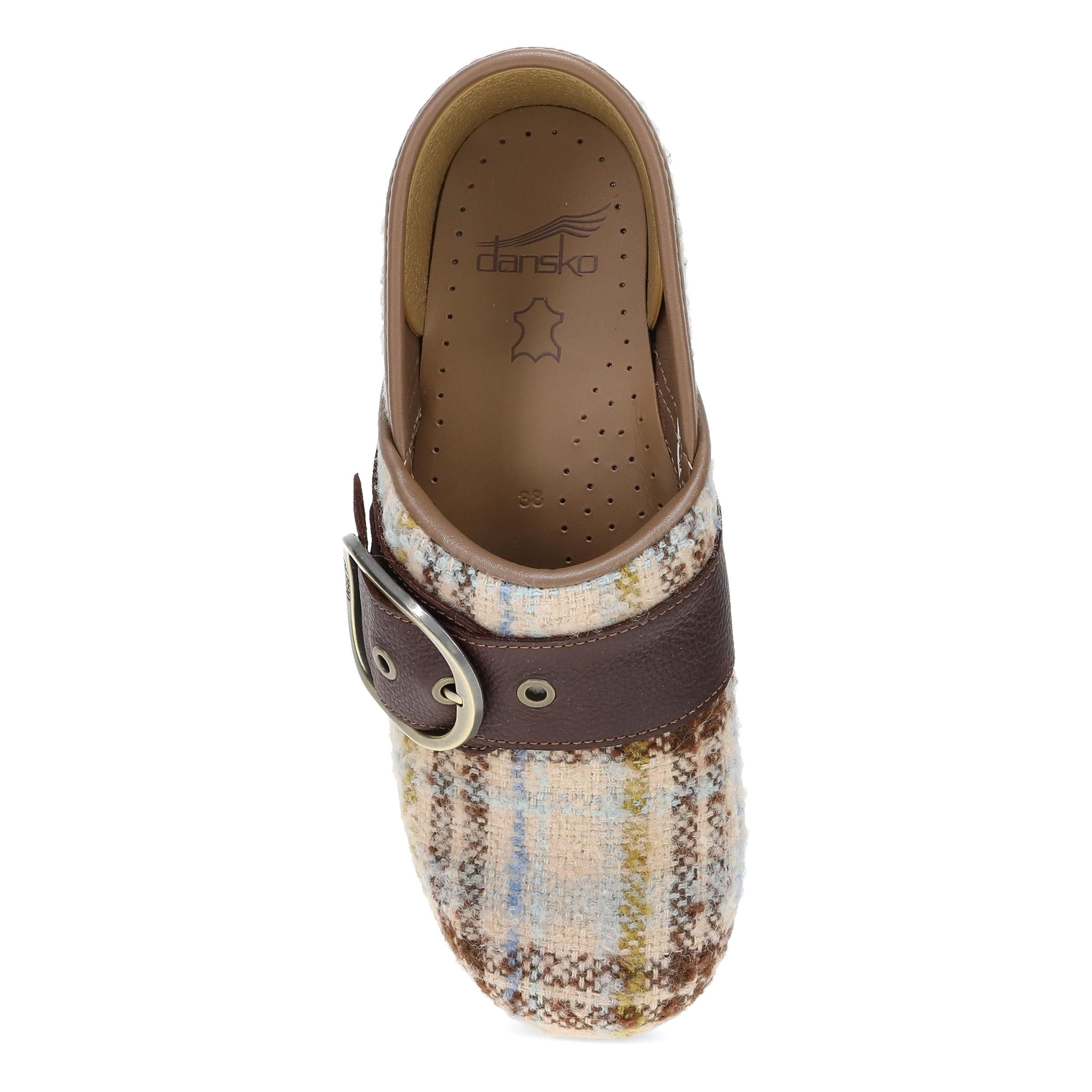 Pearson Clog Tan Plaid - Image 7
