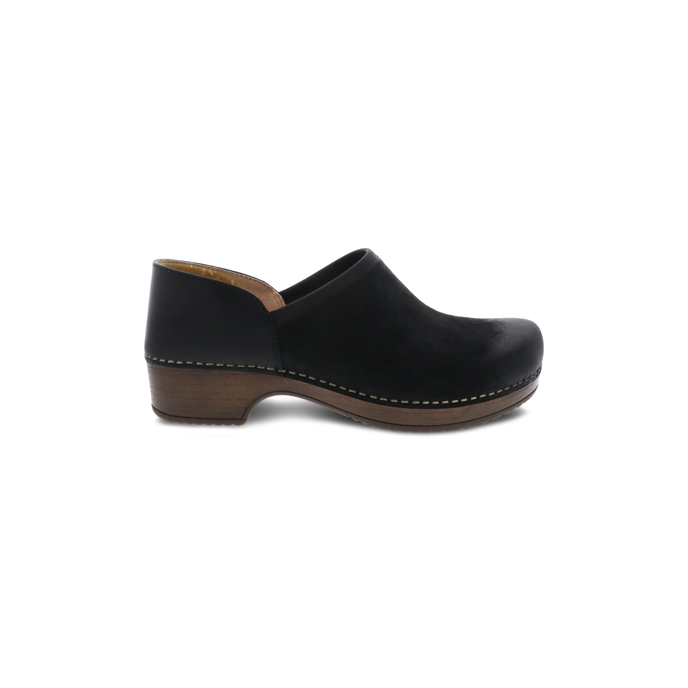 Brenna Black Burnished Suede - Image 2