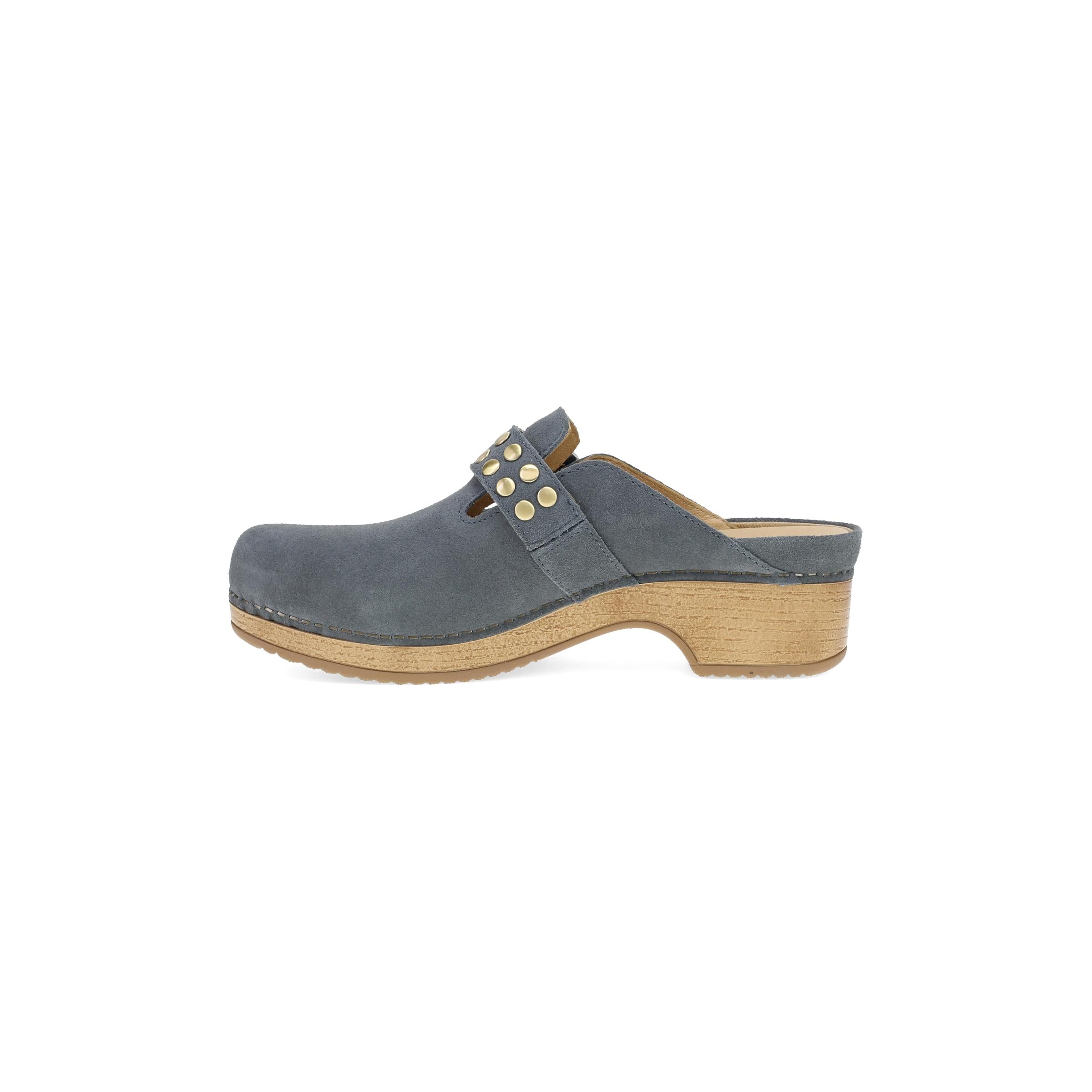 Branson Dusty Blue Suede - Image 3