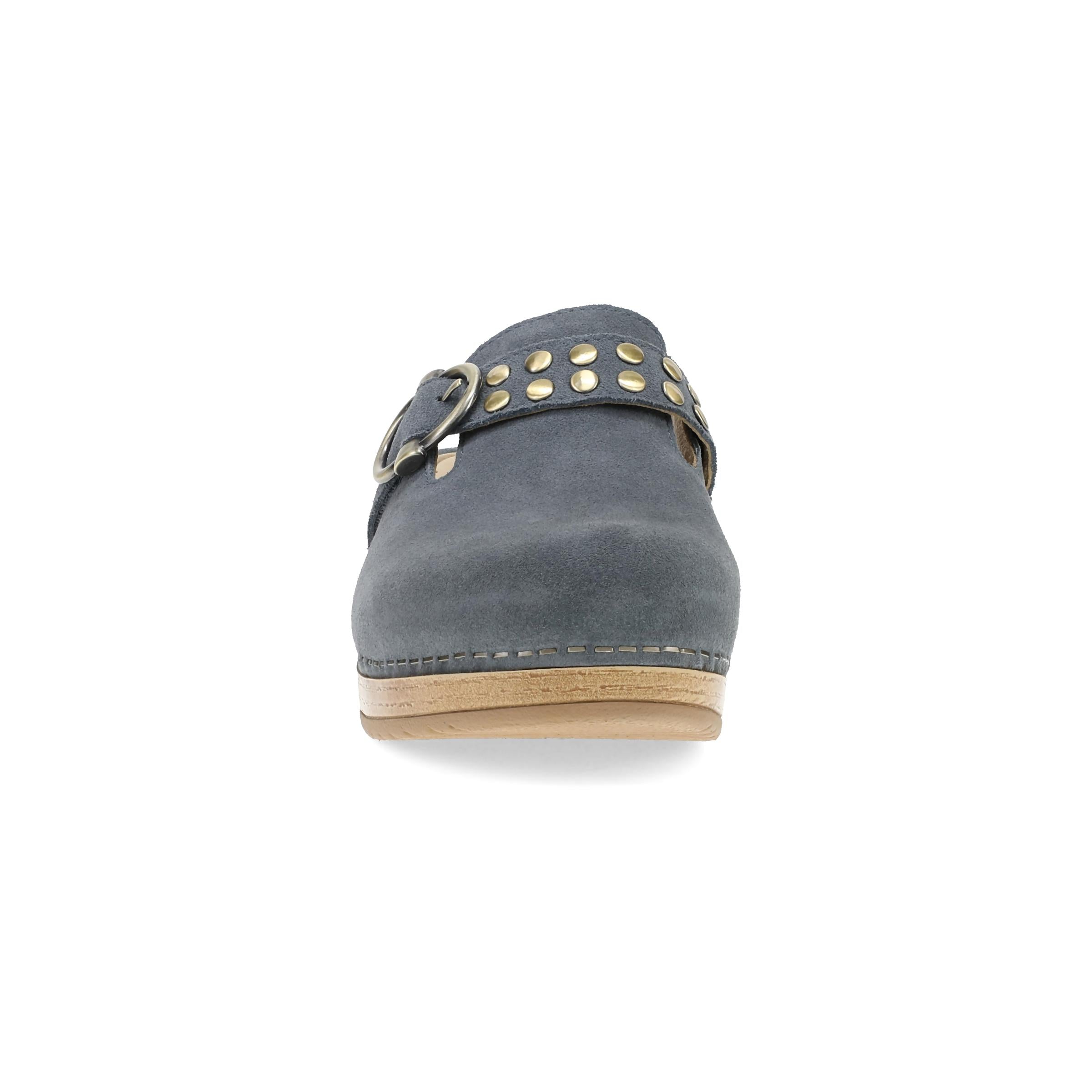 Branson Dusty Blue Suede - Image 4