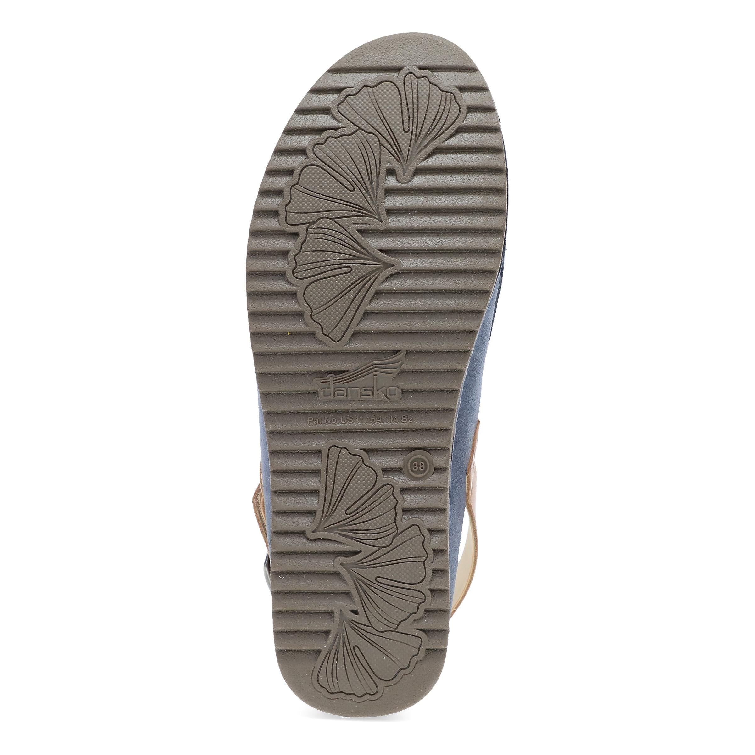 Merrin Blue Burnished Suede - Image 8