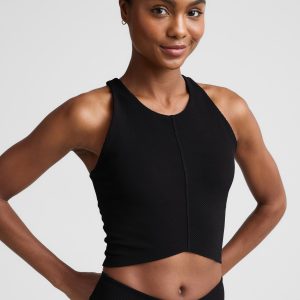 Impulse Ribbed High Neck Tank