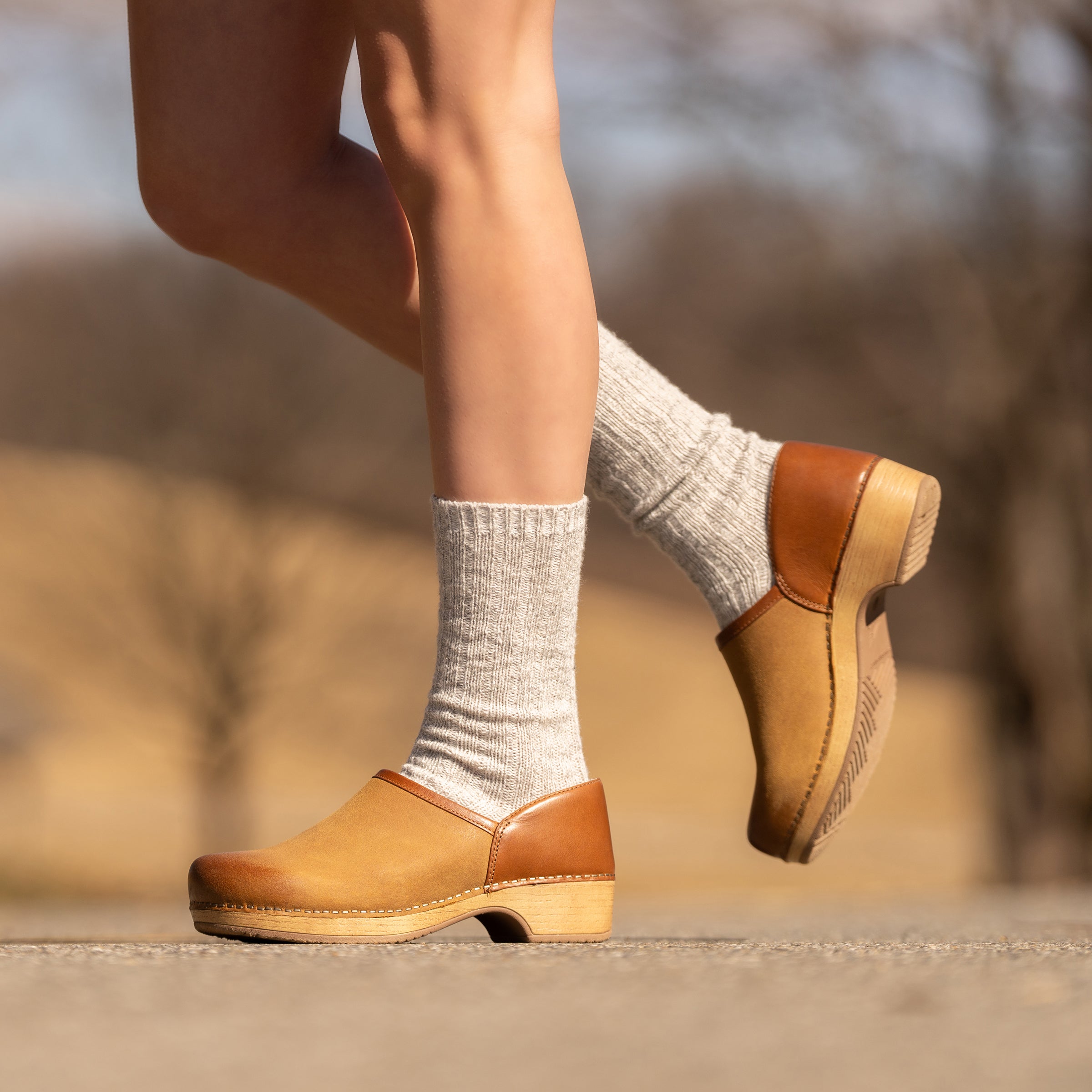 Brenna Tan Burnished Suede - Image 2