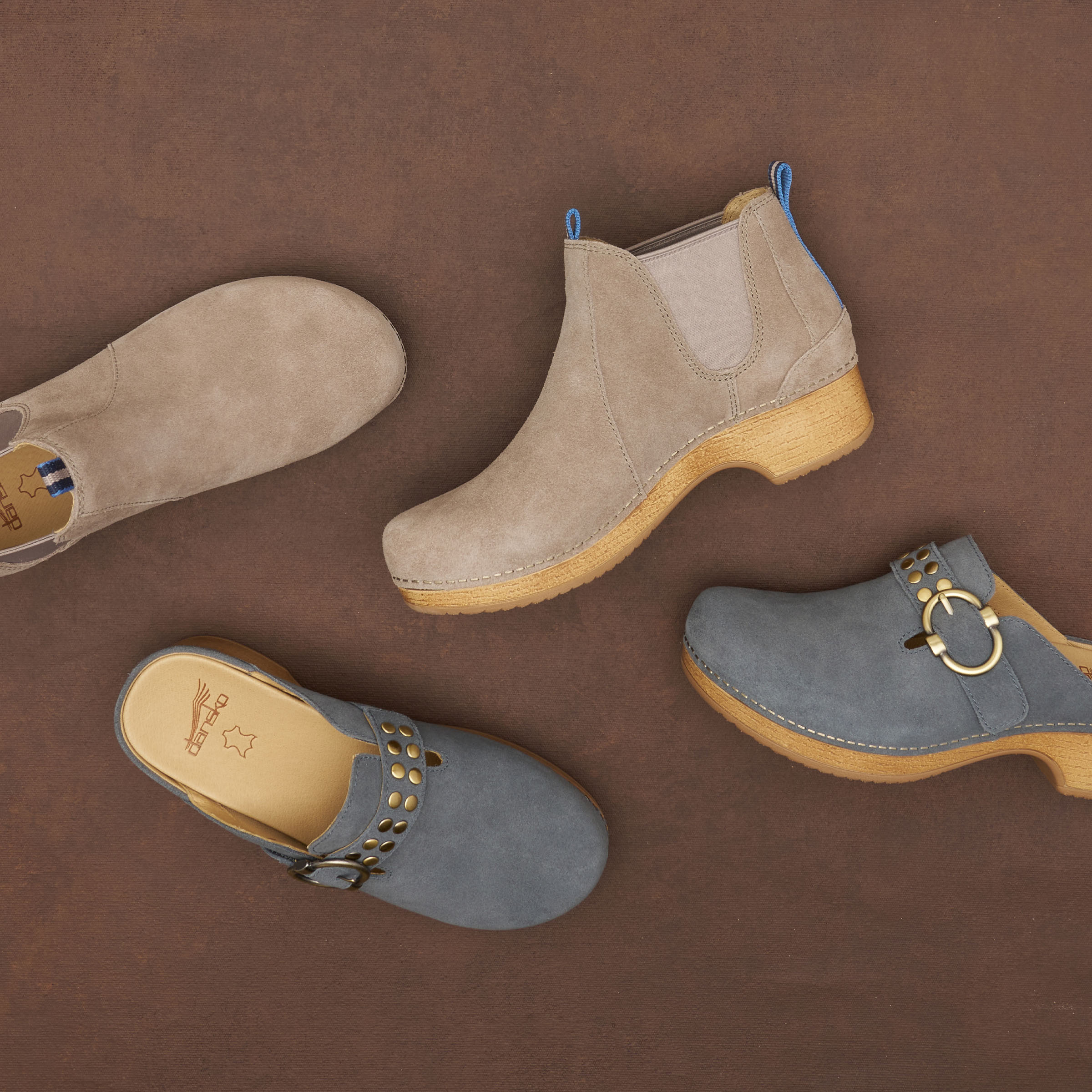 Branson Dusty Blue Suede - Image 9