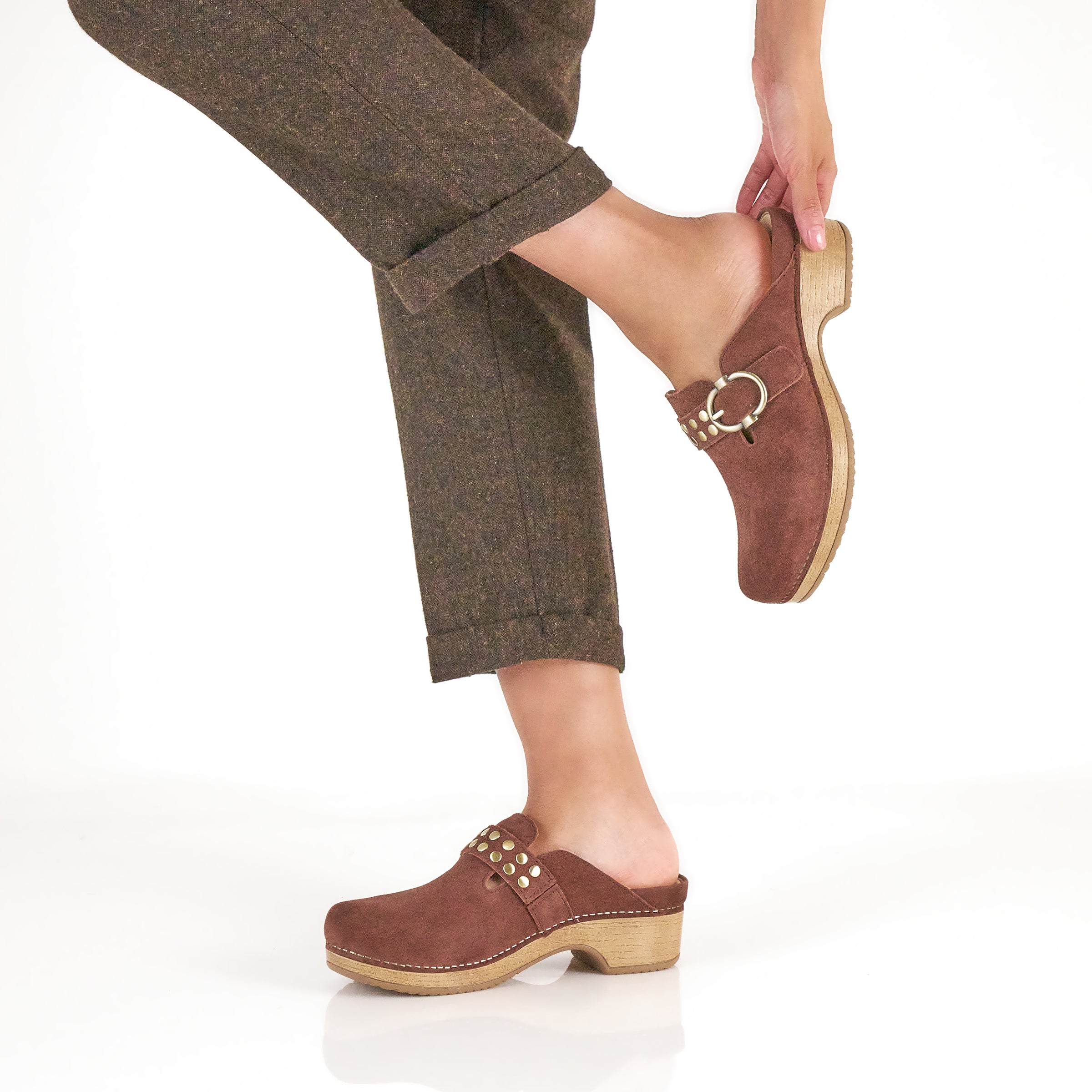 Branson Mahogany Suede - Image 6