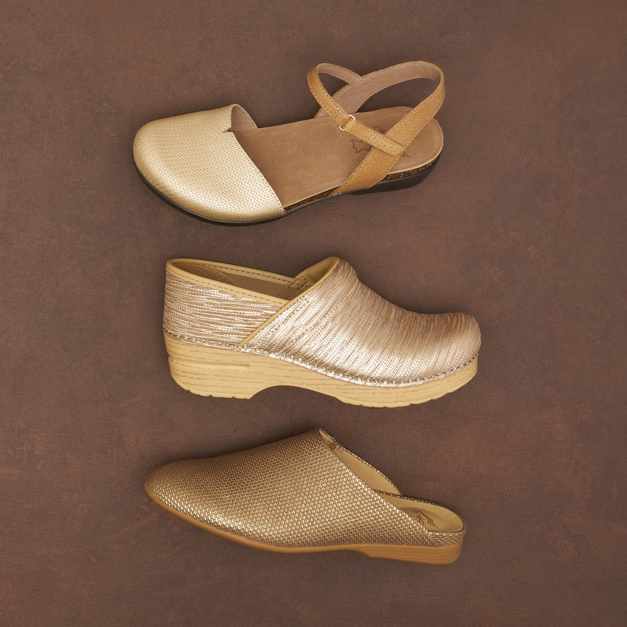 Lysa Mink/Gold Leather - Image 6