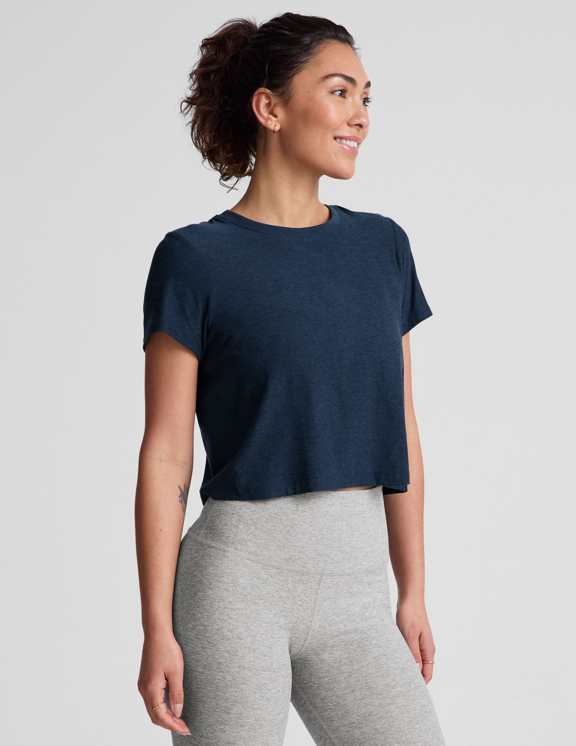 Featherweight Supreme Cropped Tee - Image 2