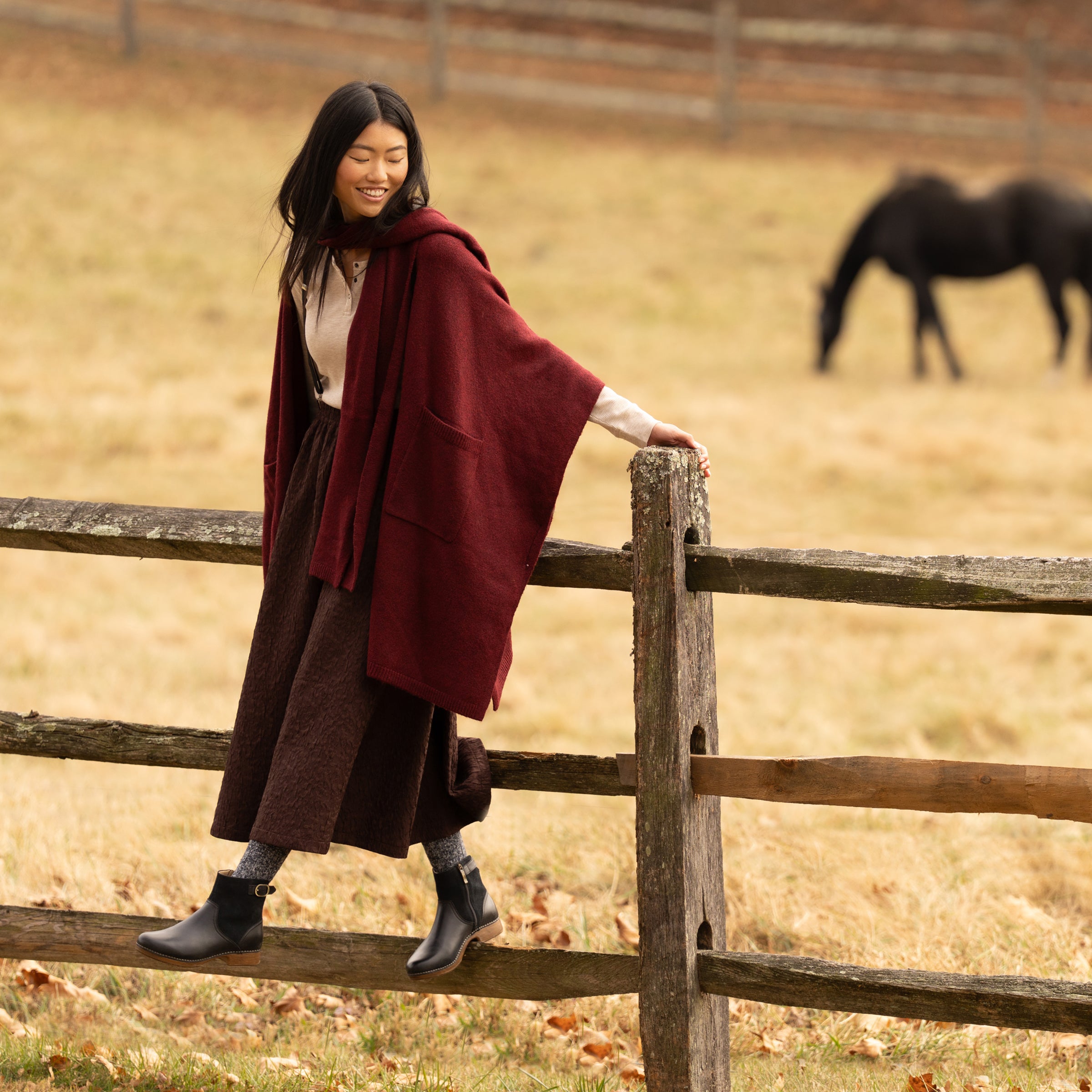 Monique Black Burnished Calf - Image 5