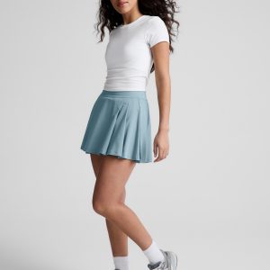 Score Pleated Skirt