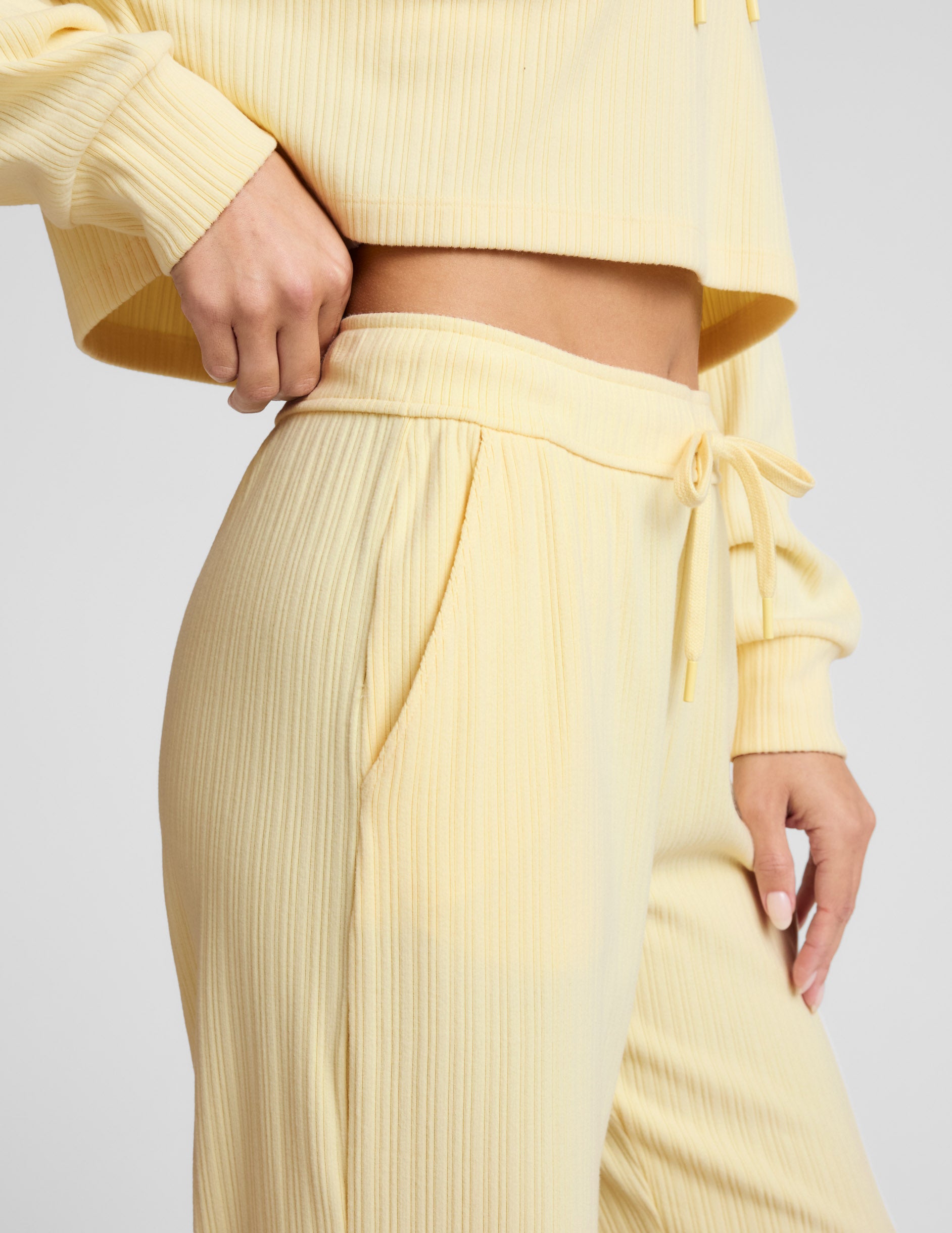Breathe Easy Ribbed Wide Leg Pant - Image 3