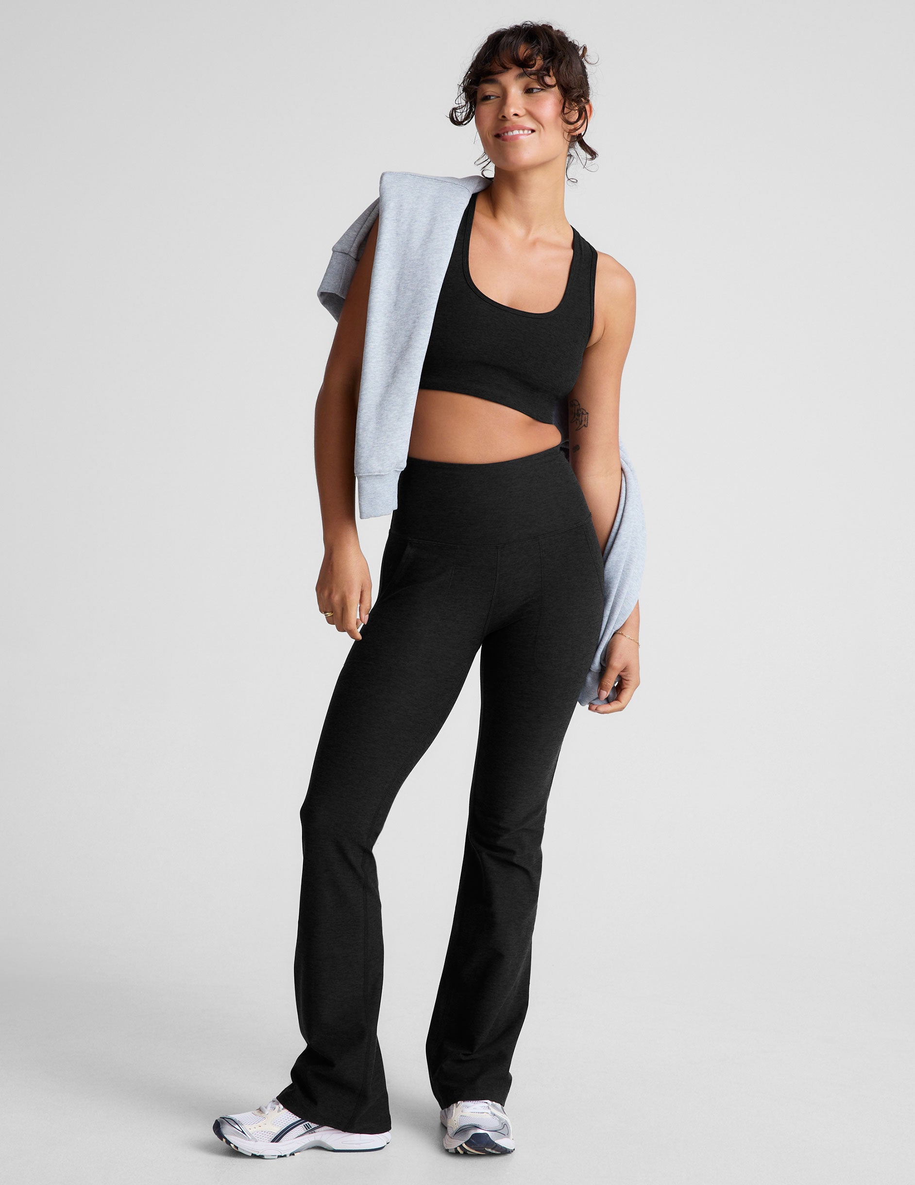 Spacedye??? High Waisted Practice Pocket Bootcut Pant 31