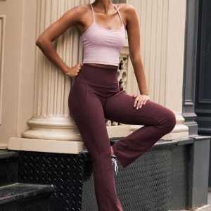 Spacedye??? High Waisted Practice Pocket Bootcut Pant 31