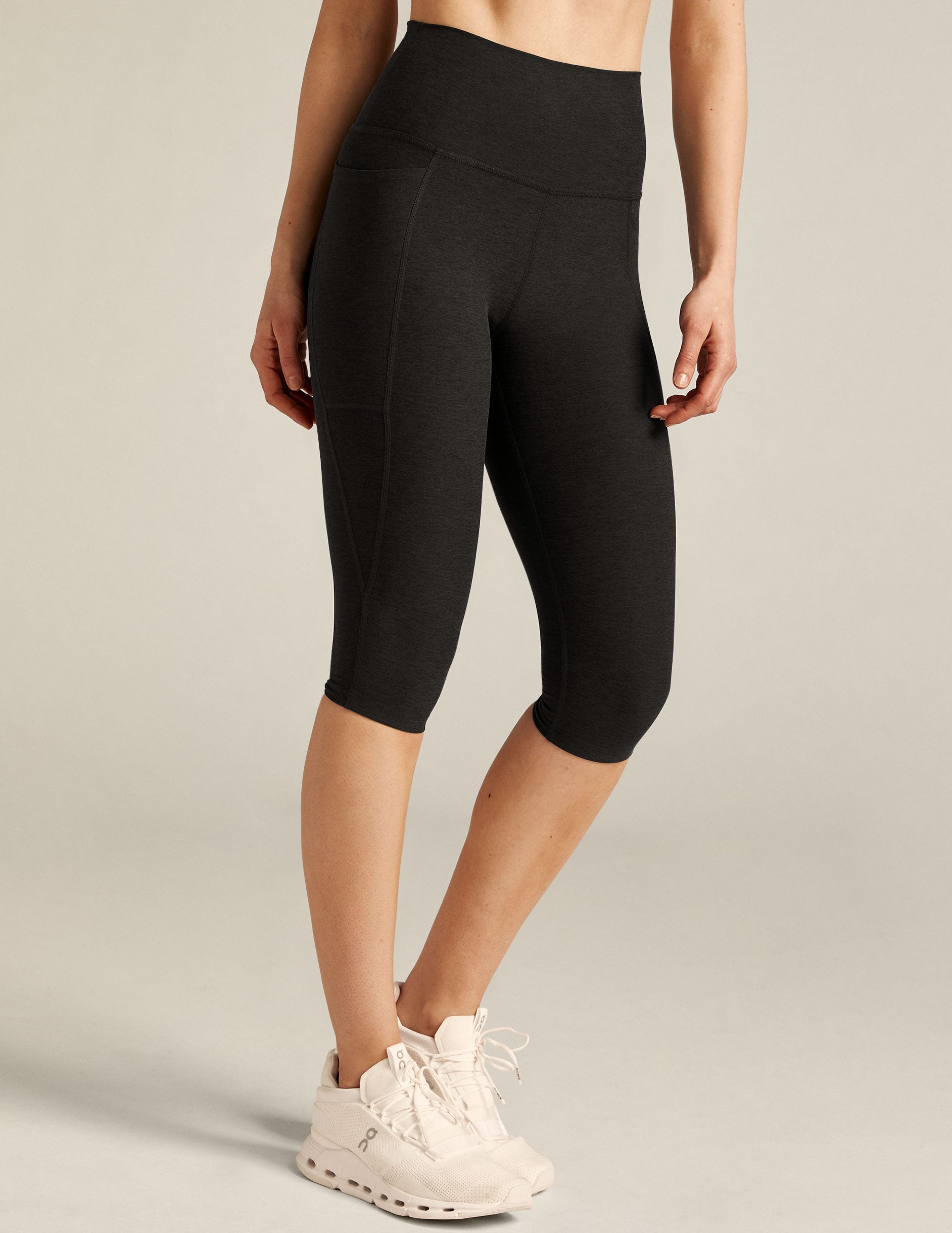 Spacedye??? High Waisted Pocket Pedal Pusher Legging - Image 6
