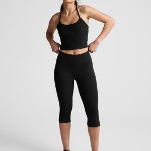 Spacedye??? Mid-Rise Slit Pedal Pusher Legging
